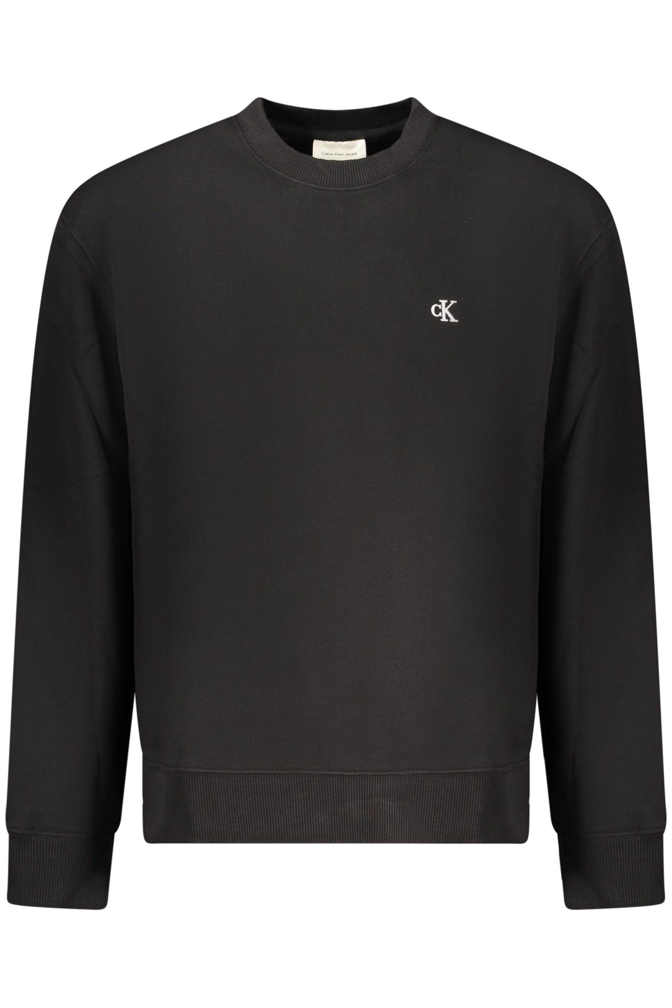 CALVIN KLEIN MEN'S BLACK ZIP-UP SWEATSHIRT 