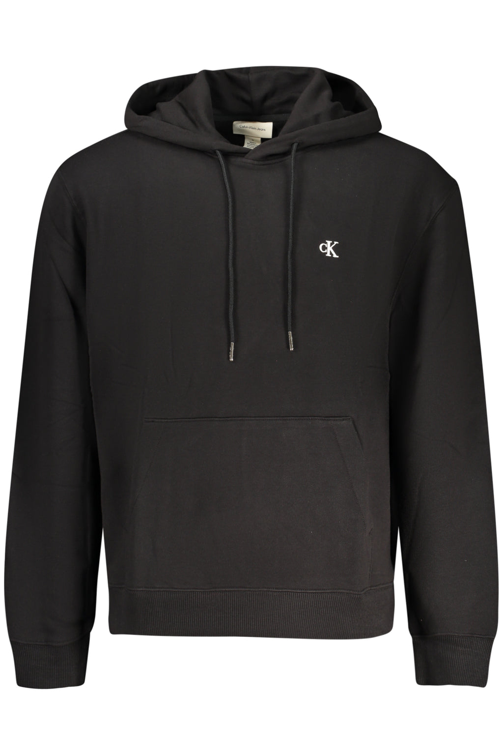 CALVIN KLEIN MEN'S BLACK ZIP-UP SWEATSHIRT 