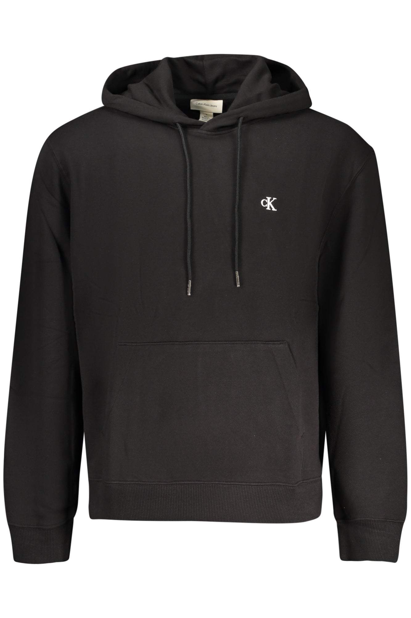 CALVIN KLEIN MEN'S BLACK ZIP-UP SWEATSHIRT 