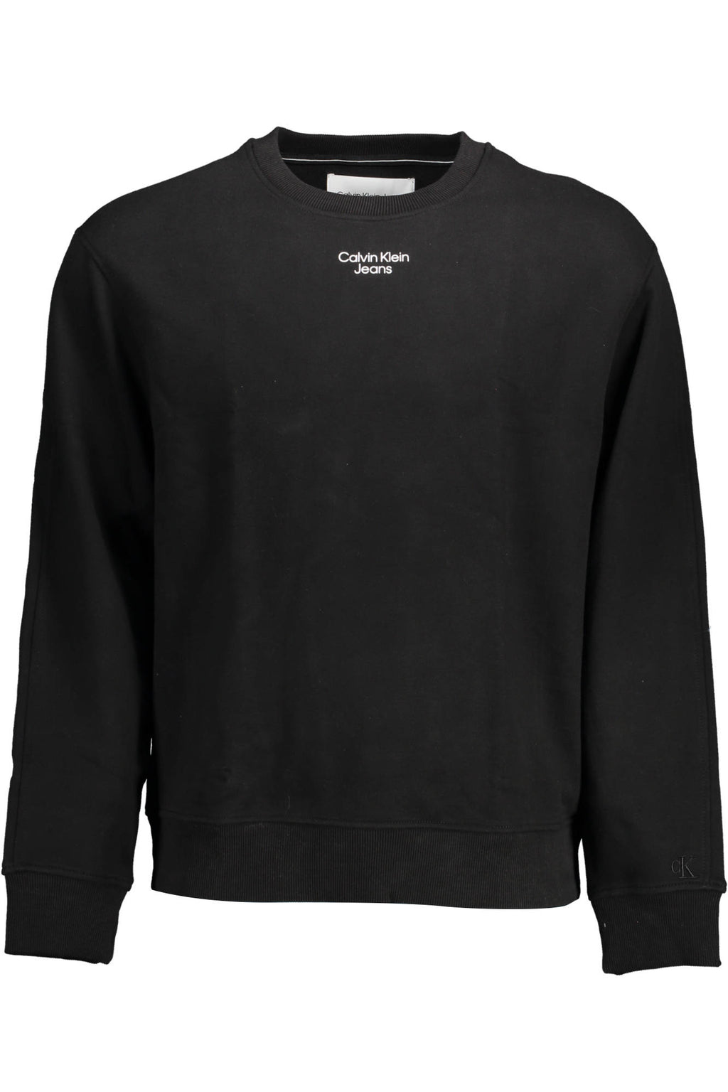CALVIN KLEIN MEN'S BLACK ZIP-UP SWEATSHIRT 