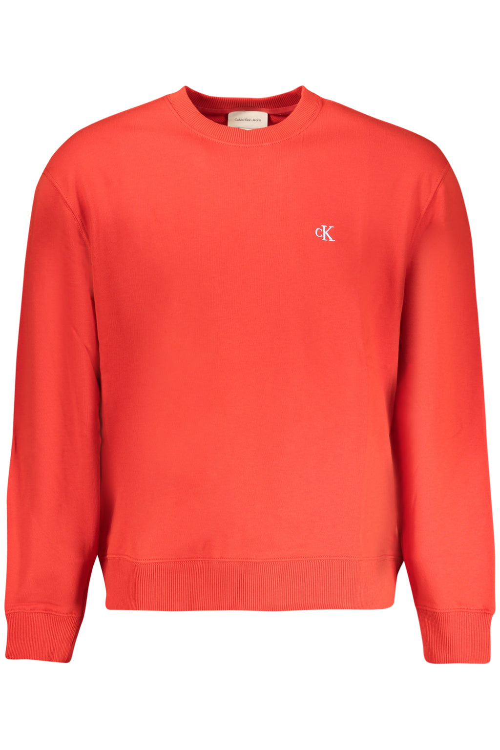SUDADERA ROJA CON CREMALLERA DE CALVIN KLEIN PARA HOMBRE 