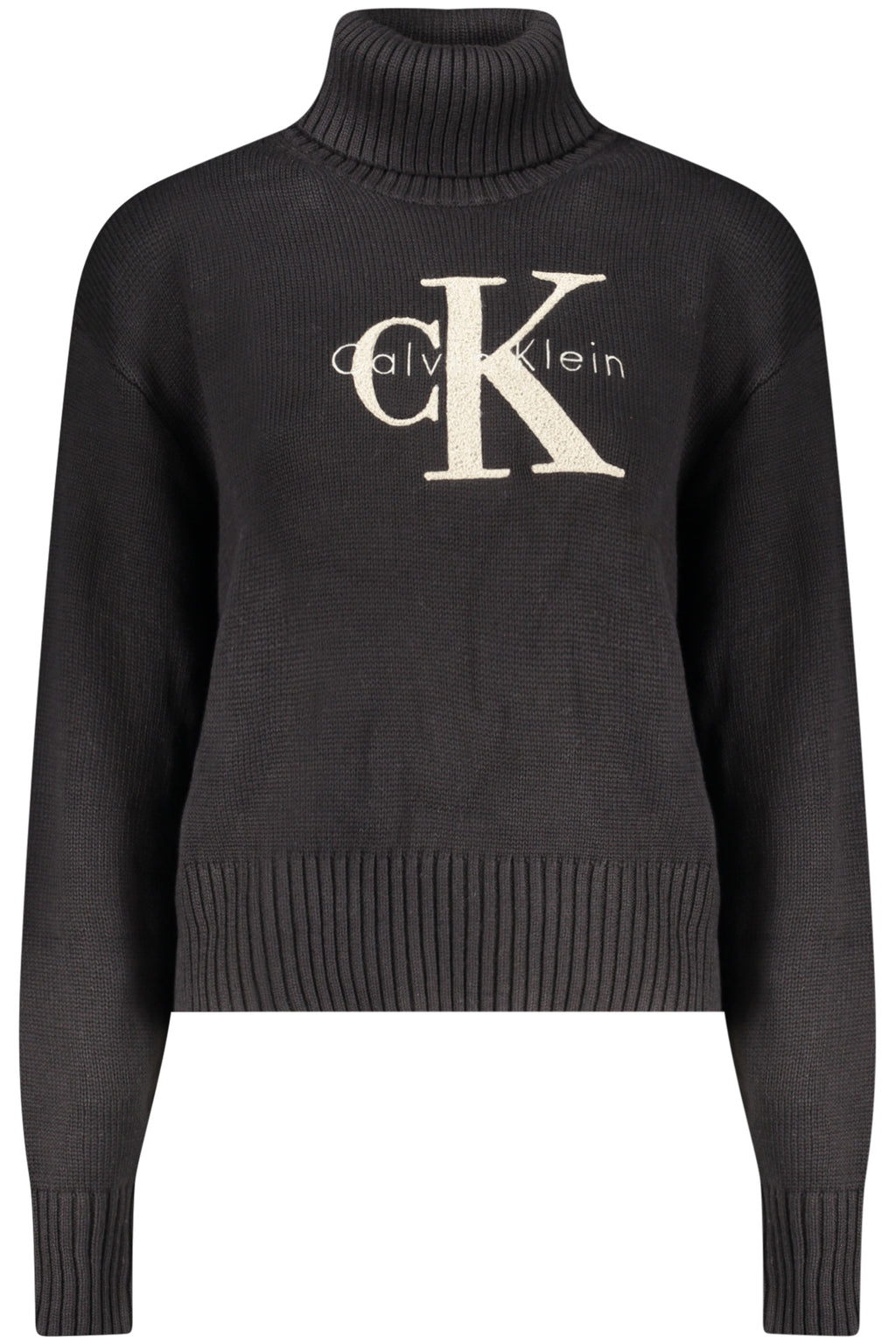 CALVIN KLEIN WOMEN'S BLACK SWEATER 