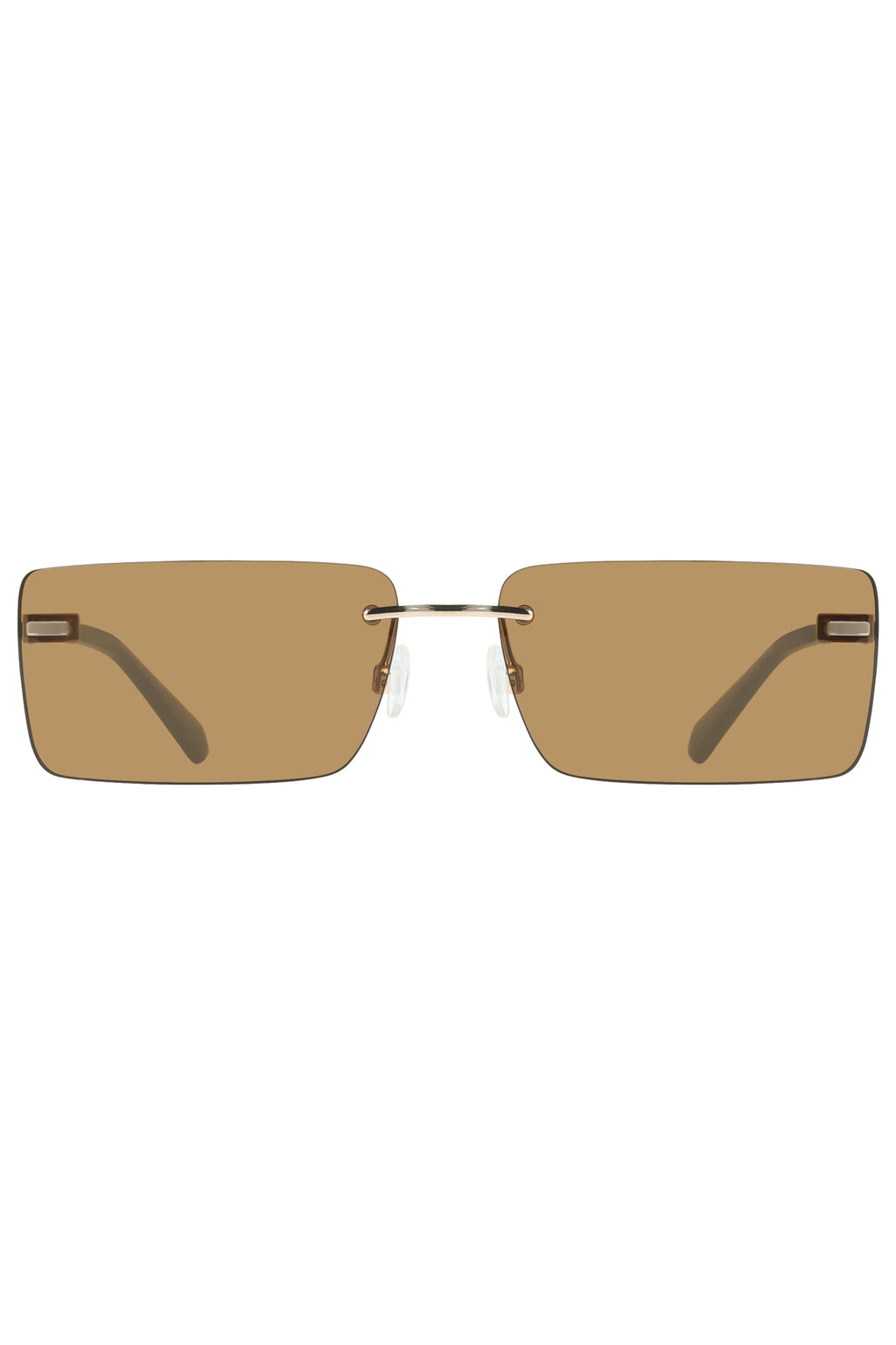 CALVIN KLEIN WOMEN'S BEIGE SUNGLASSES 
