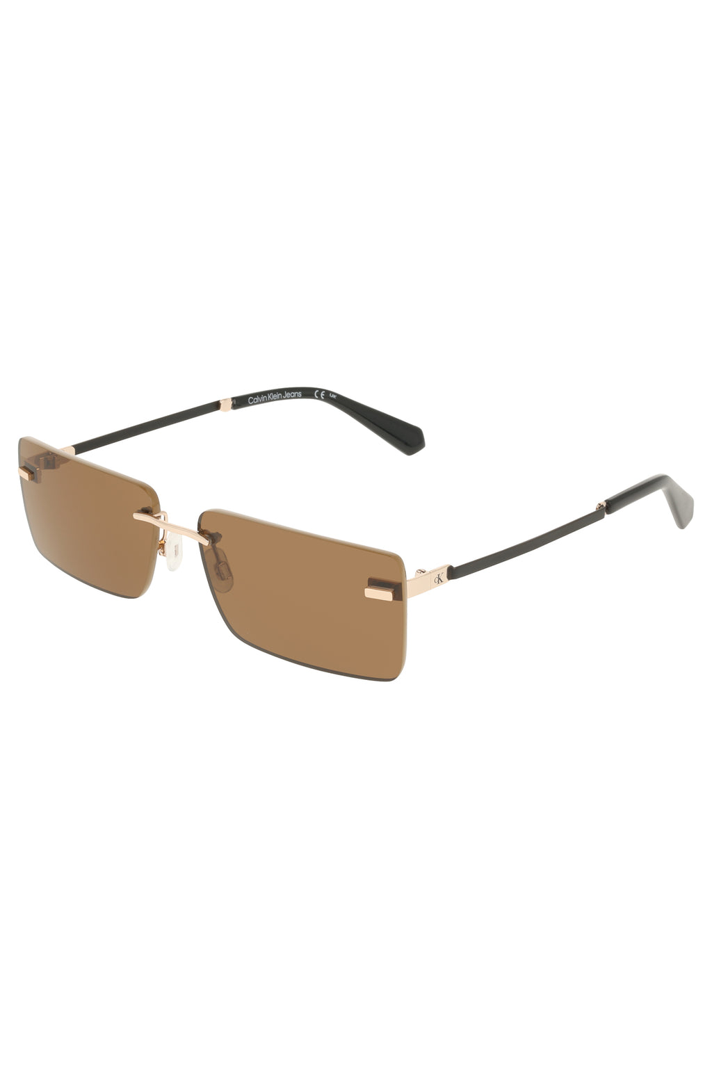 CALVIN KLEIN WOMEN'S BEIGE SUNGLASSES 