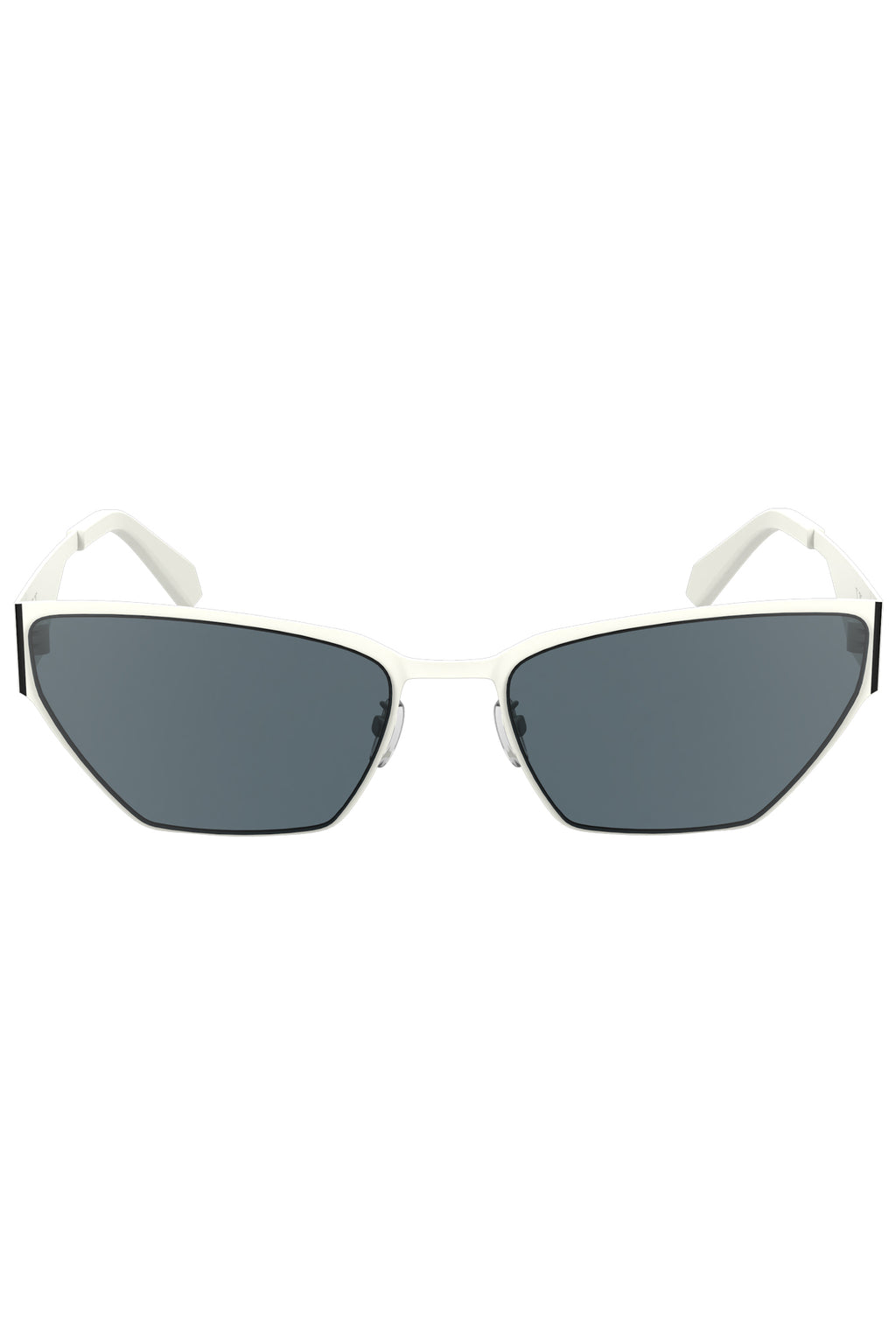 CALVIN KLEIN WOMEN'S WHITE SUNGLASSES 