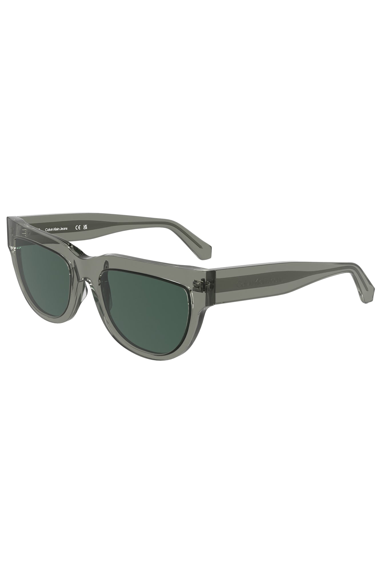 CALVIN KLEIN WOMEN'S GREY SUNGLASSES 