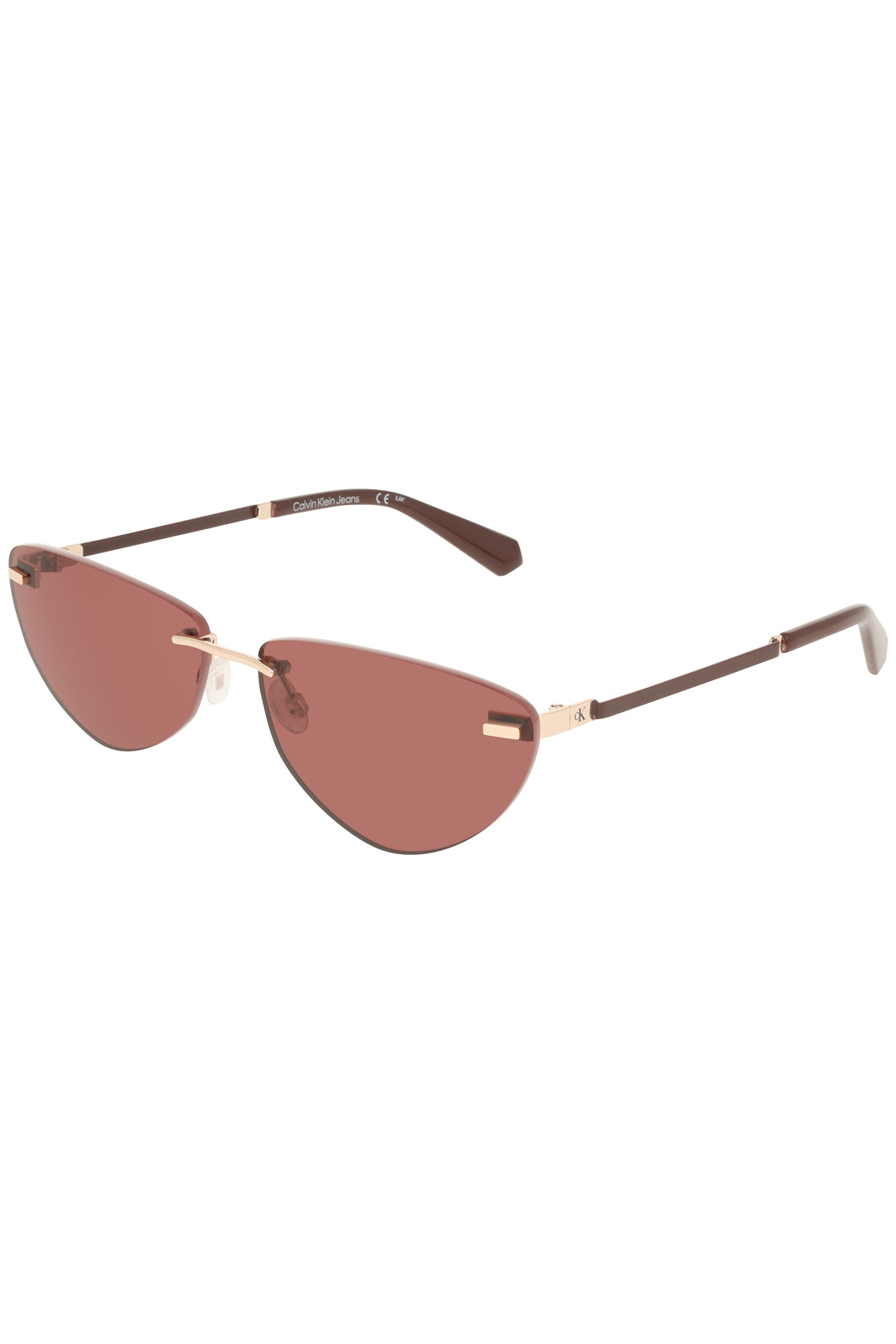 CALVIN KLEIN WOMEN'S PINK SUNGLASSES 