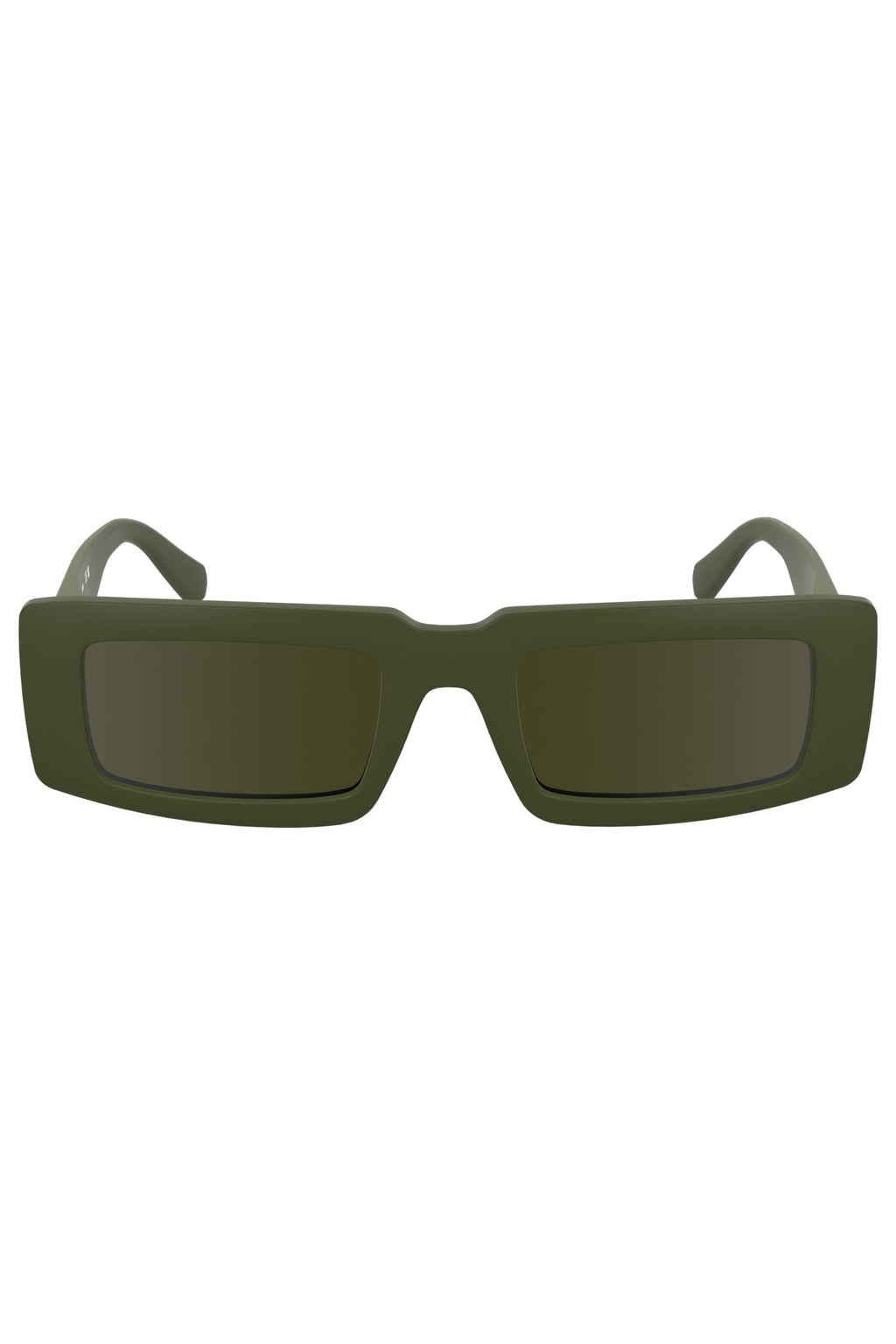CALVIN KLEIN WOMEN'S GREEN SUNGLASSES 