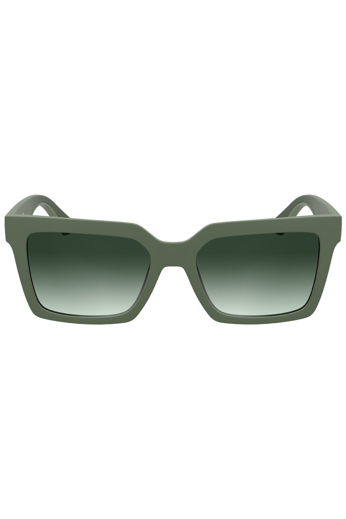 CALVIN KLEIN WOMEN'S GREEN SUNGLASSES 