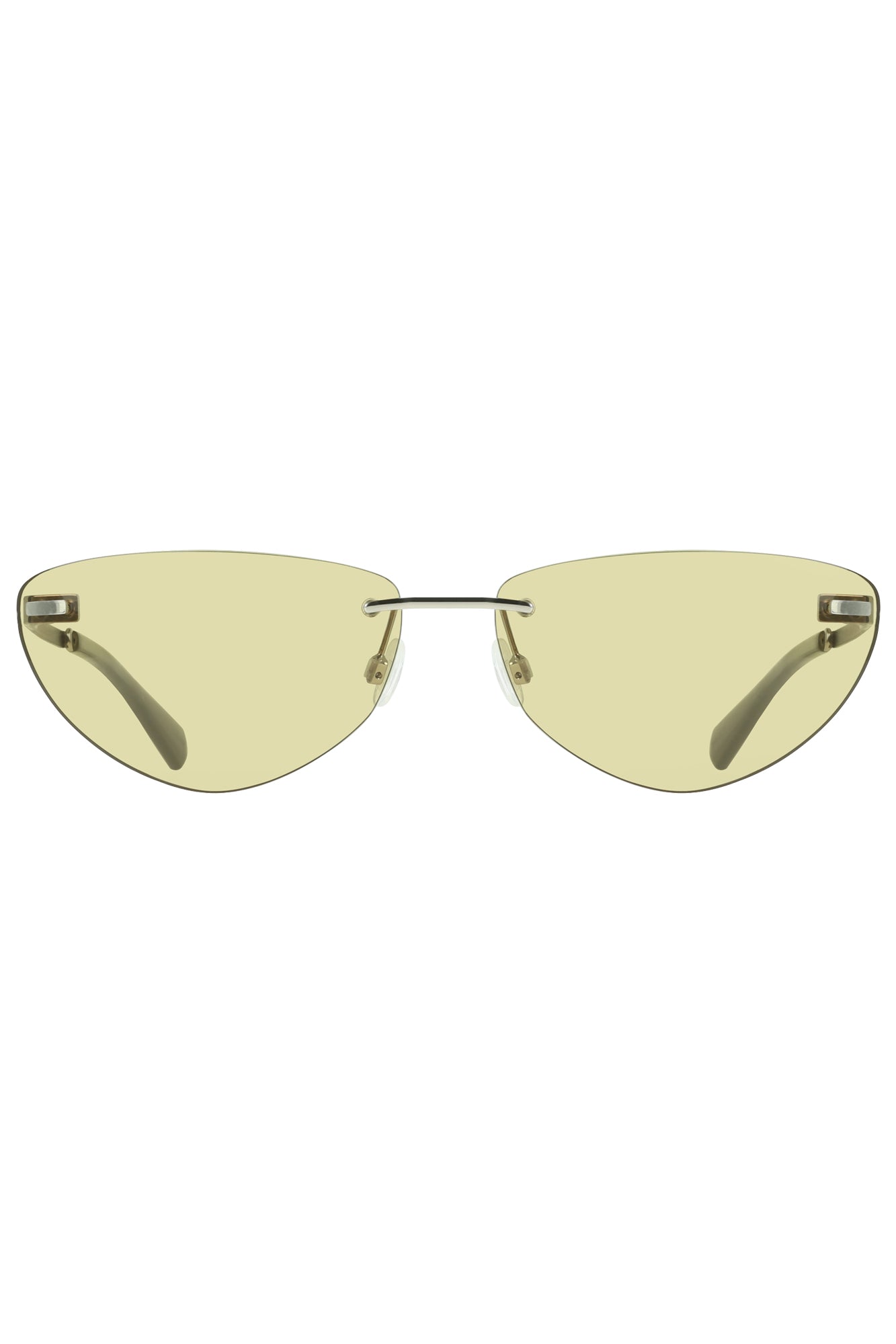 CALVIN KLEIN WOMEN'S GREEN SUNGLASSES 