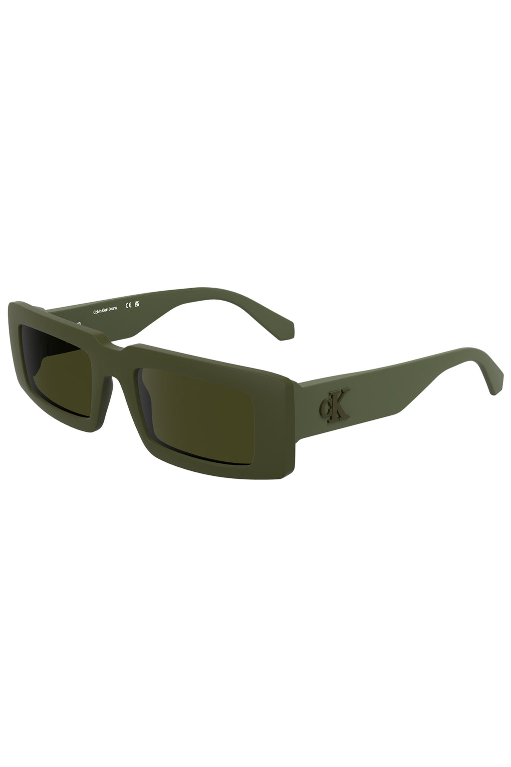 CALVIN KLEIN WOMEN'S GREEN SUNGLASSES 
