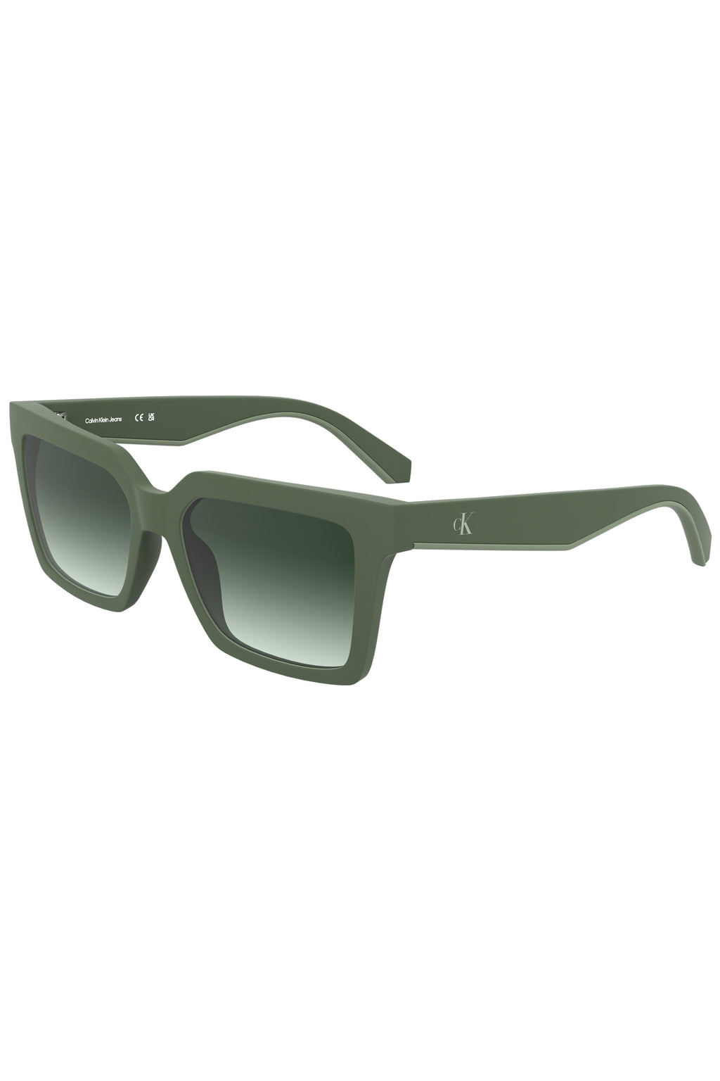 CALVIN KLEIN WOMEN'S GREEN SUNGLASSES 
