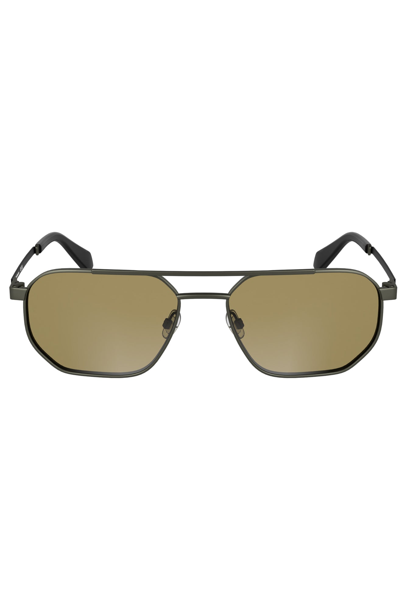 CALVIN KLEIN MEN'S BRONZE SUNGLASSES 