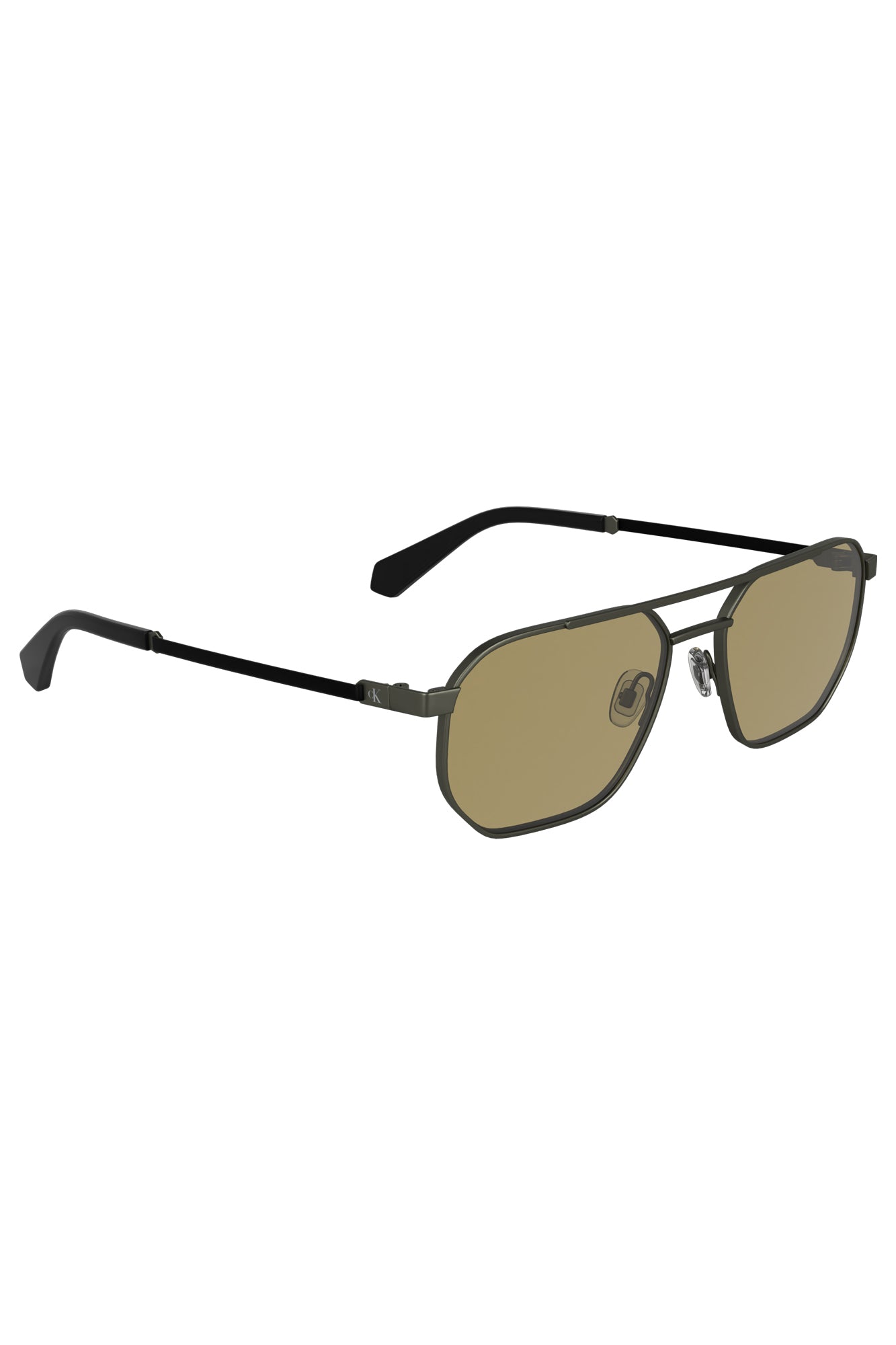 CALVIN KLEIN MEN'S BRONZE SUNGLASSES 