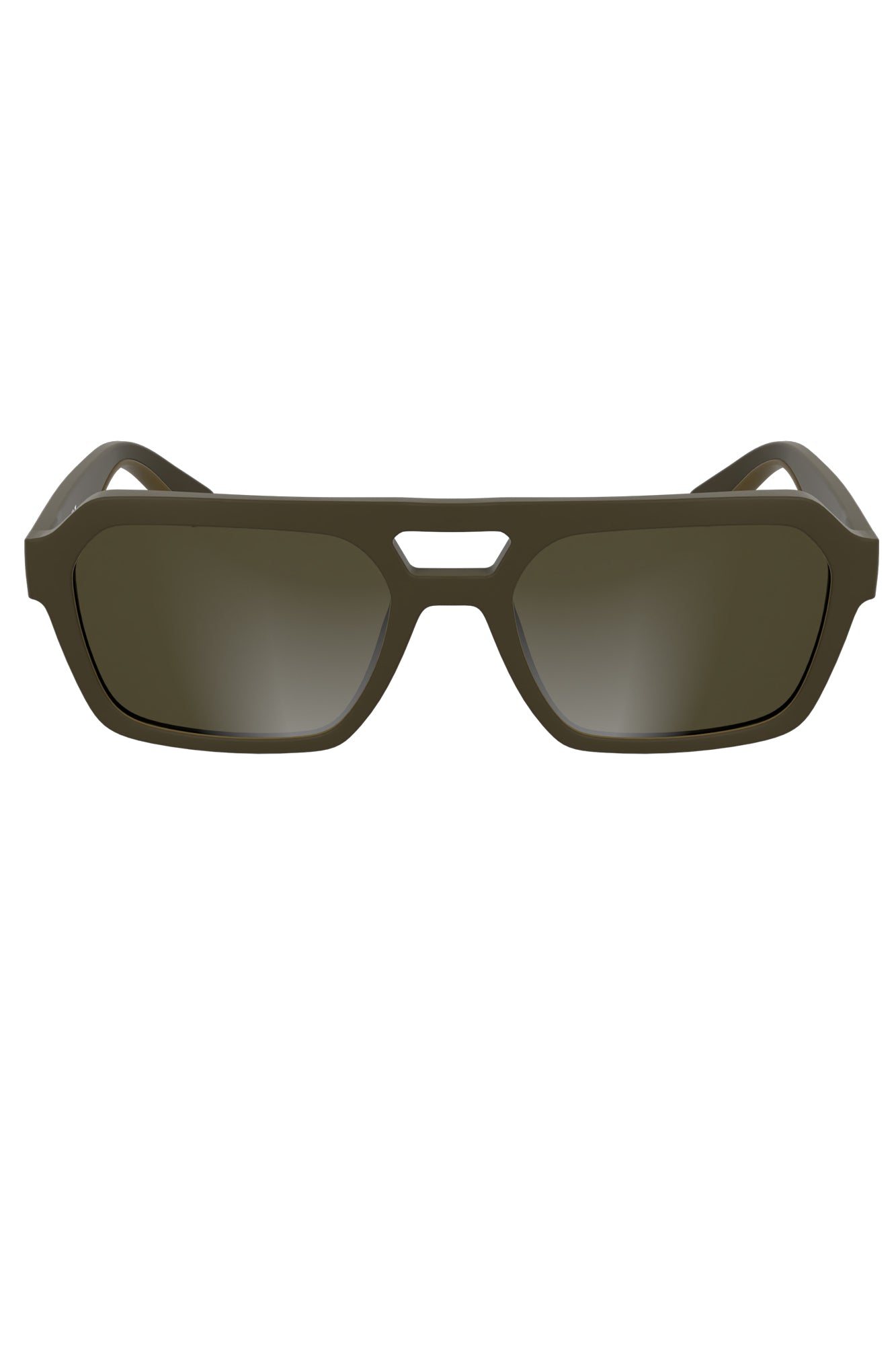 CALVIN KLEIN MEN'S BROWN SUNGLASSES 