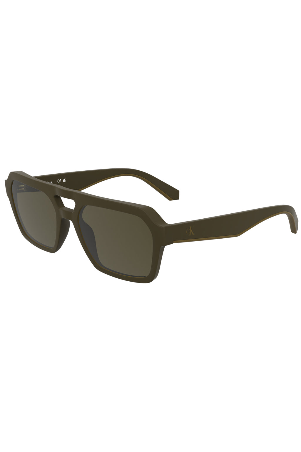 CALVIN KLEIN MEN'S BROWN SUNGLASSES 
