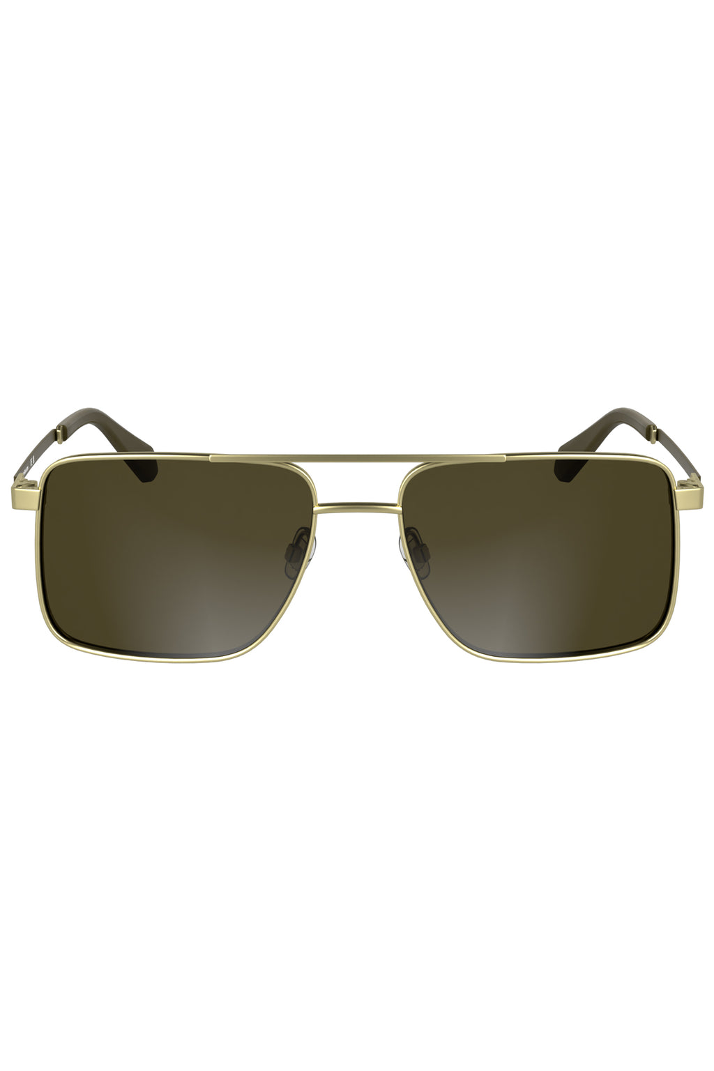 CALVIN KLEIN MEN'S GOLD SUNGLASSES 