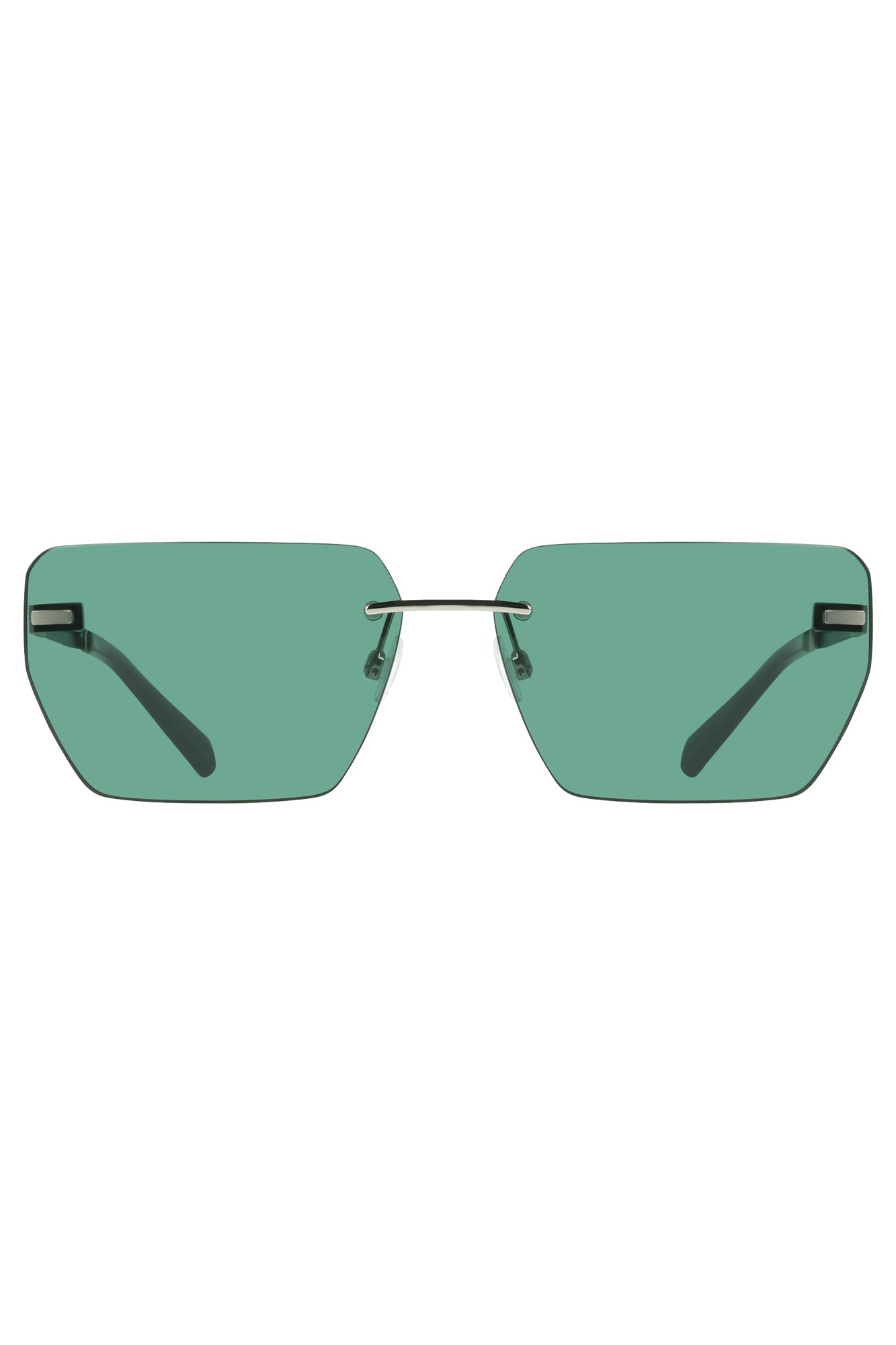 CALVIN KLEIN MEN'S GREEN SUNGLASSES 
