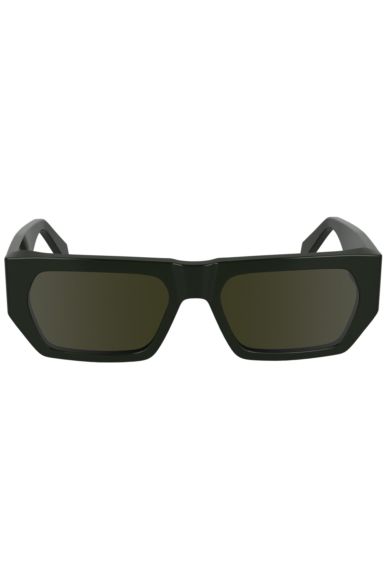 CALVIN KLEIN MEN'S GREEN SUNGLASSES 
