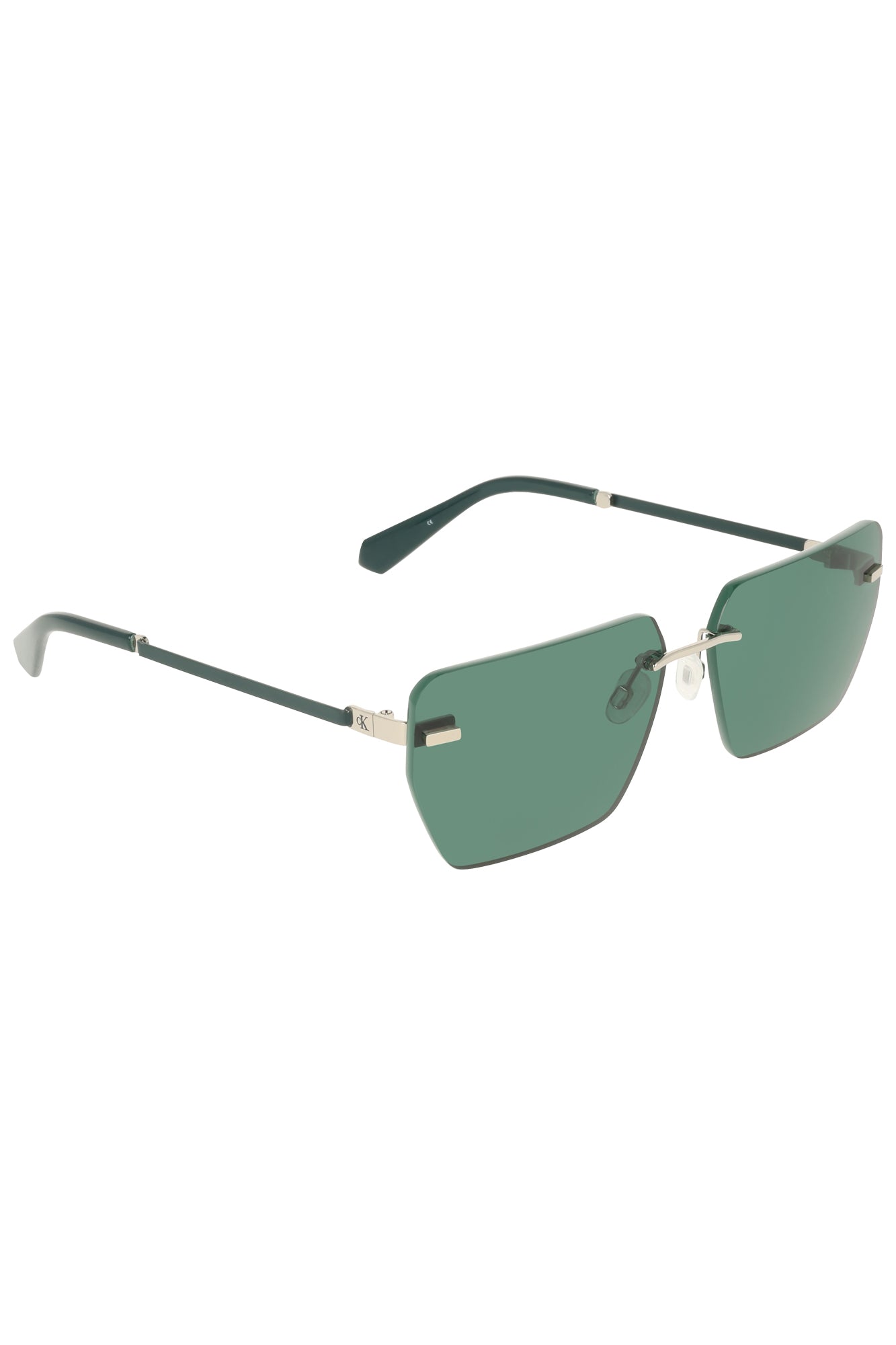 CALVIN KLEIN MEN'S GREEN SUNGLASSES 