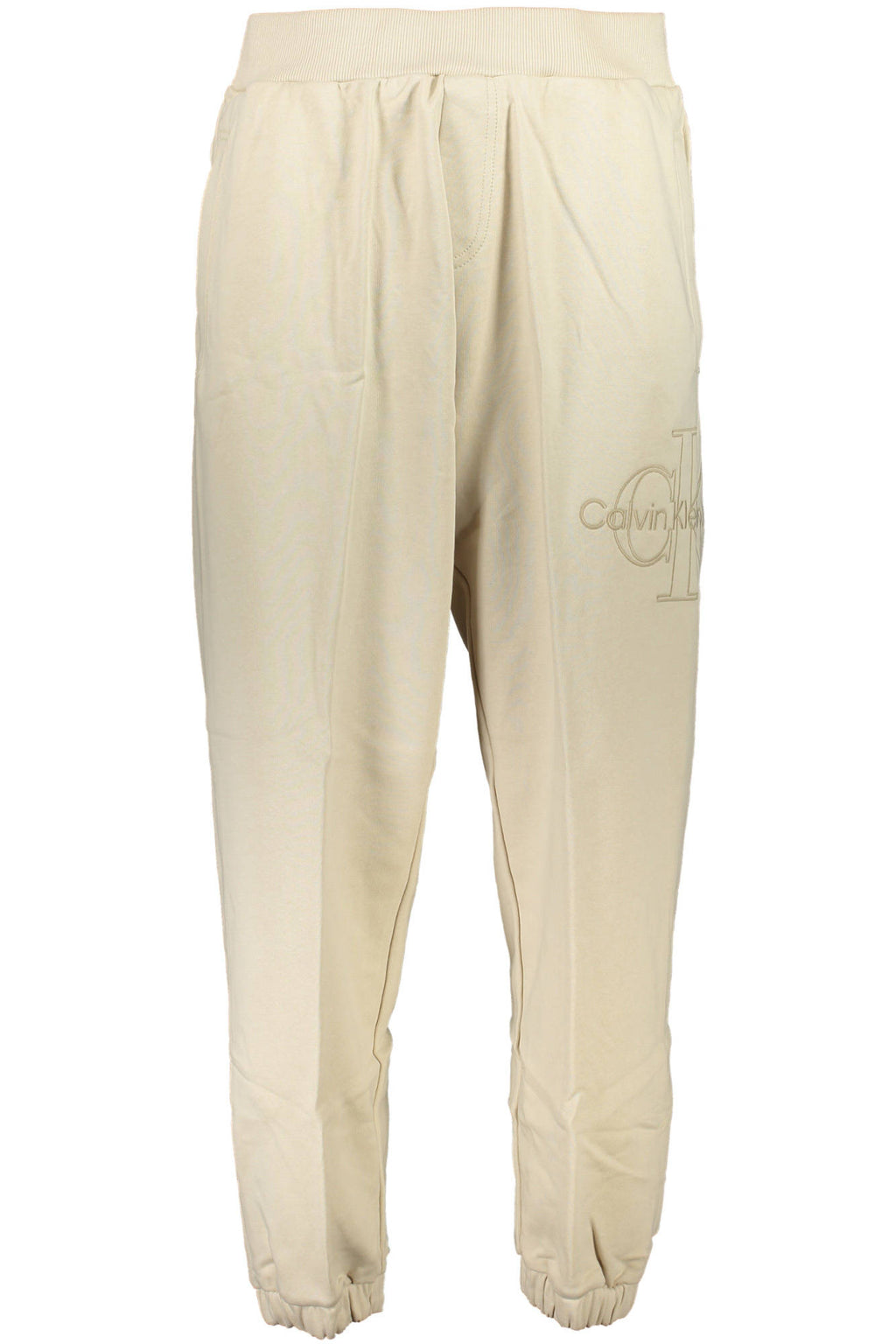 CALVIN KLEIN MEN'S BEIGE TROUSERS 