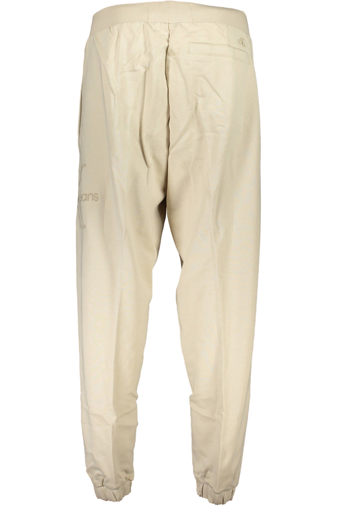 CALVIN KLEIN MEN'S BEIGE TROUSERS 