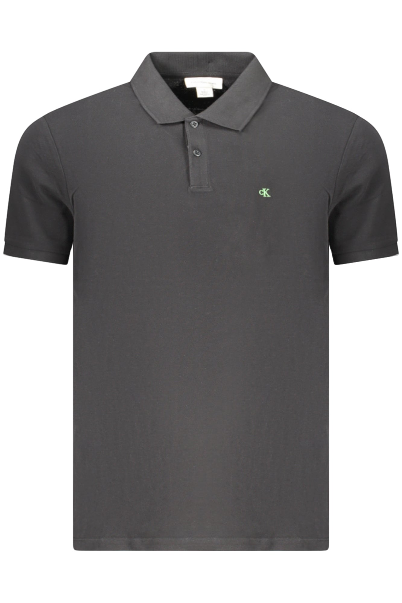 CALVIN KLEIN POLO DE MANGA CORTA PARA HOMBRE NEGRO 