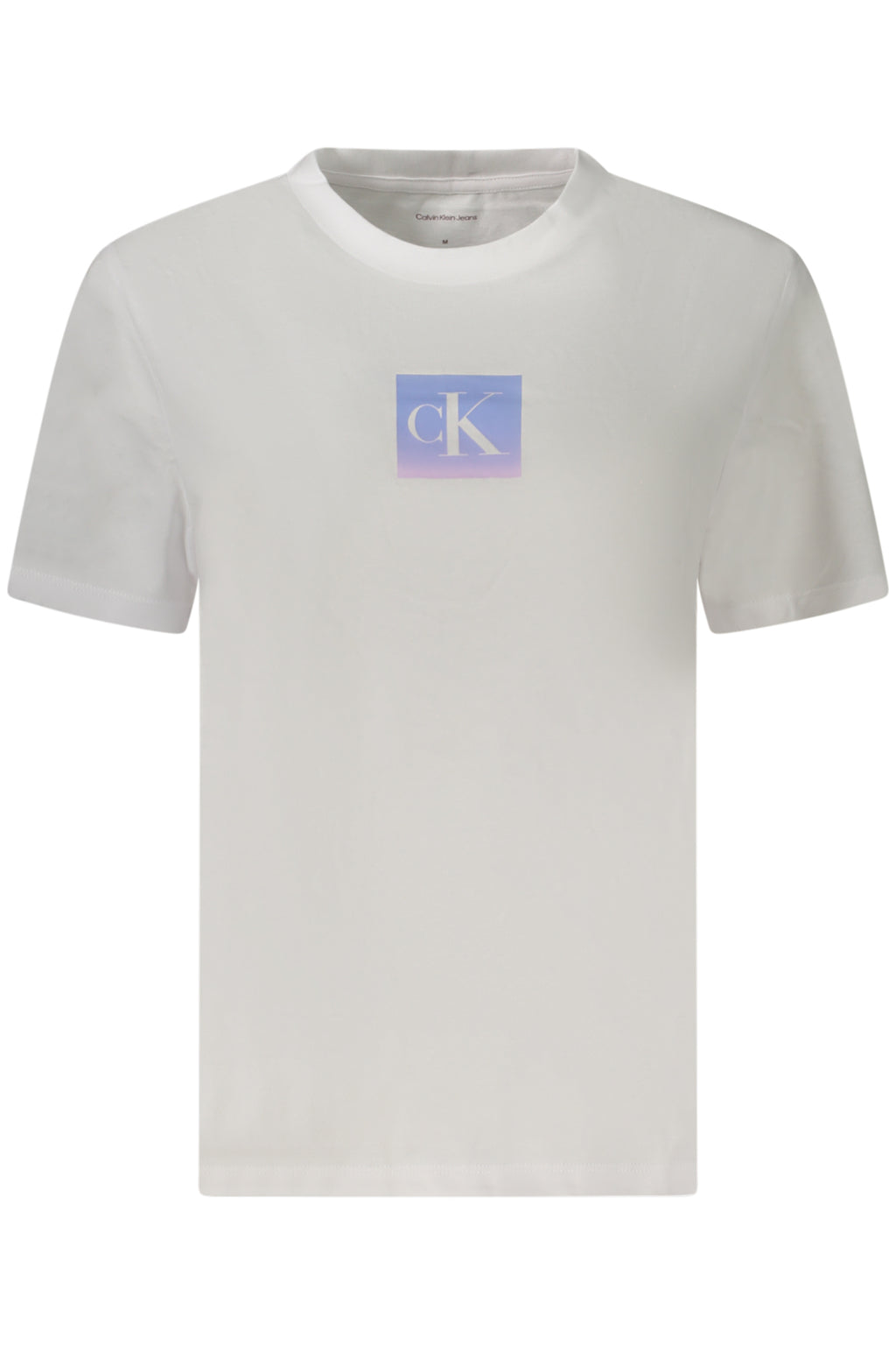 CAMISETA DE MANGA CORTA PARA MUJER CALVIN KLEIN BLANCA 