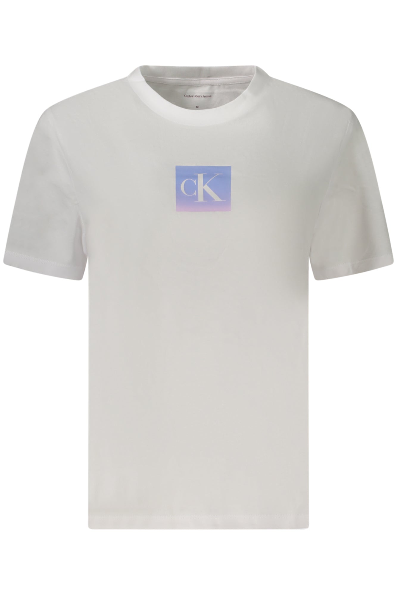 CAMISETA DE MANGA CORTA PARA MUJER CALVIN KLEIN BLANCA 