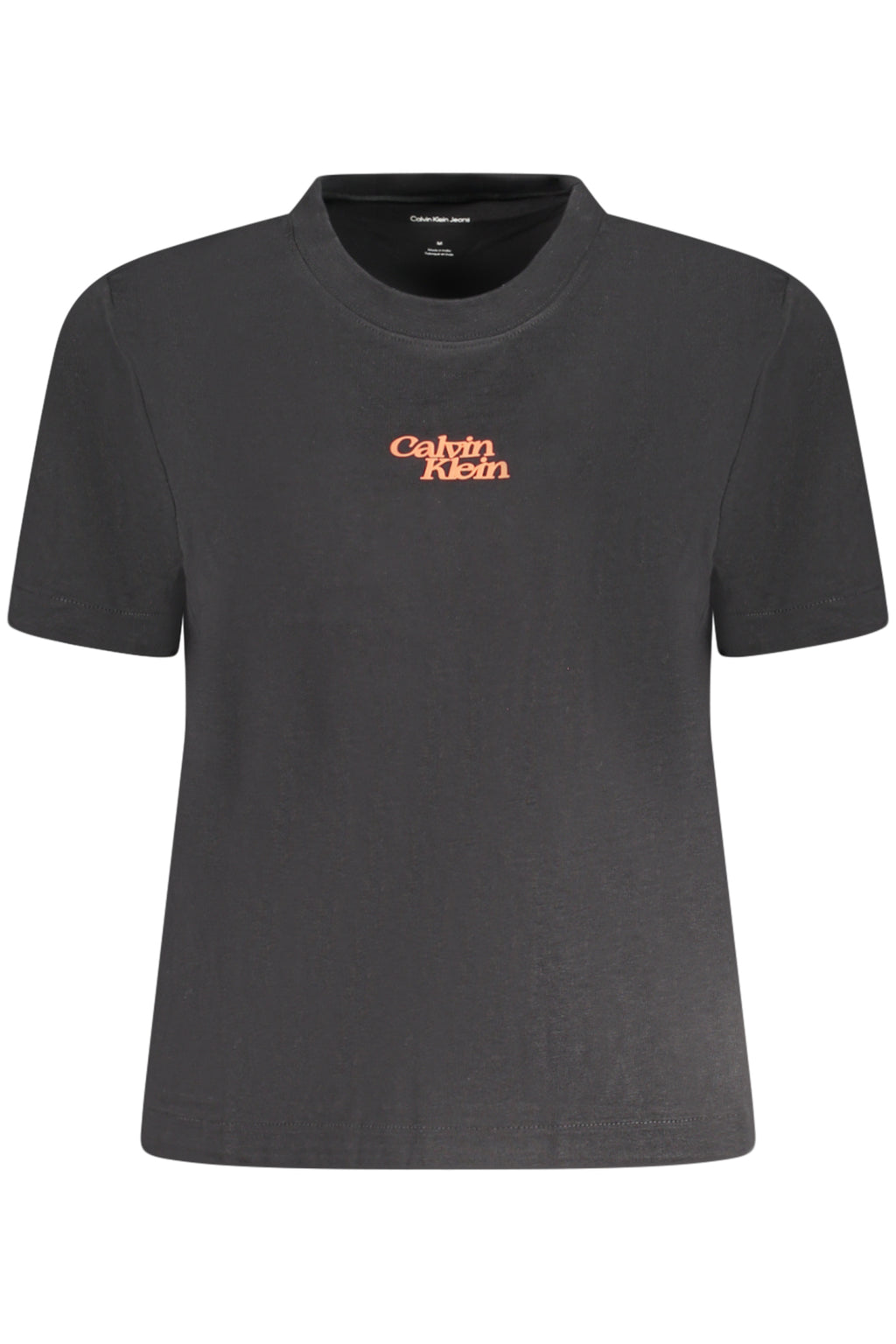 CAMISETA DE MANGA CORTA PARA MUJER CALVIN KLEIN NEGRA 