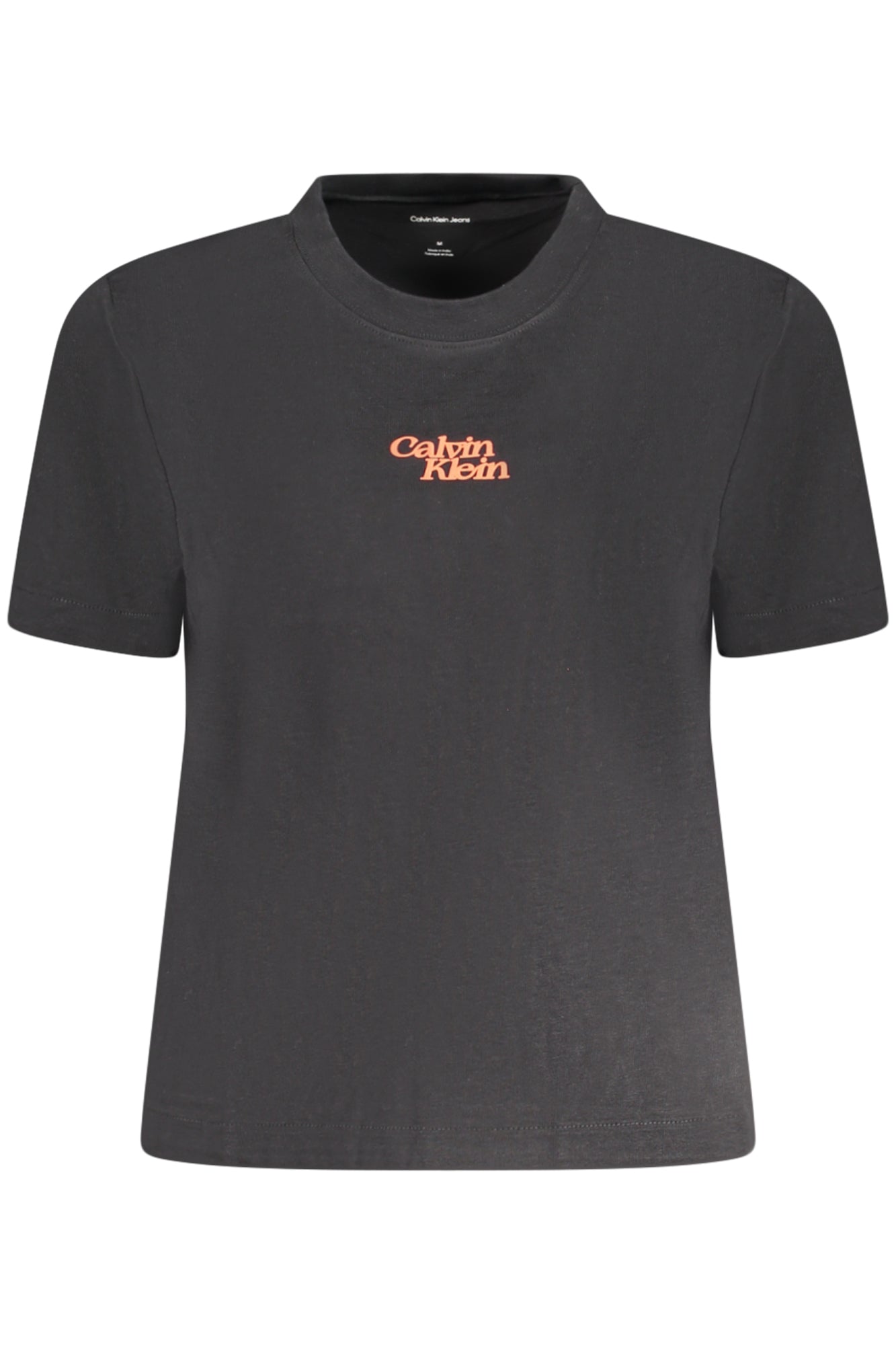 CAMISETA DE MANGA CORTA PARA MUJER CALVIN KLEIN NEGRA 