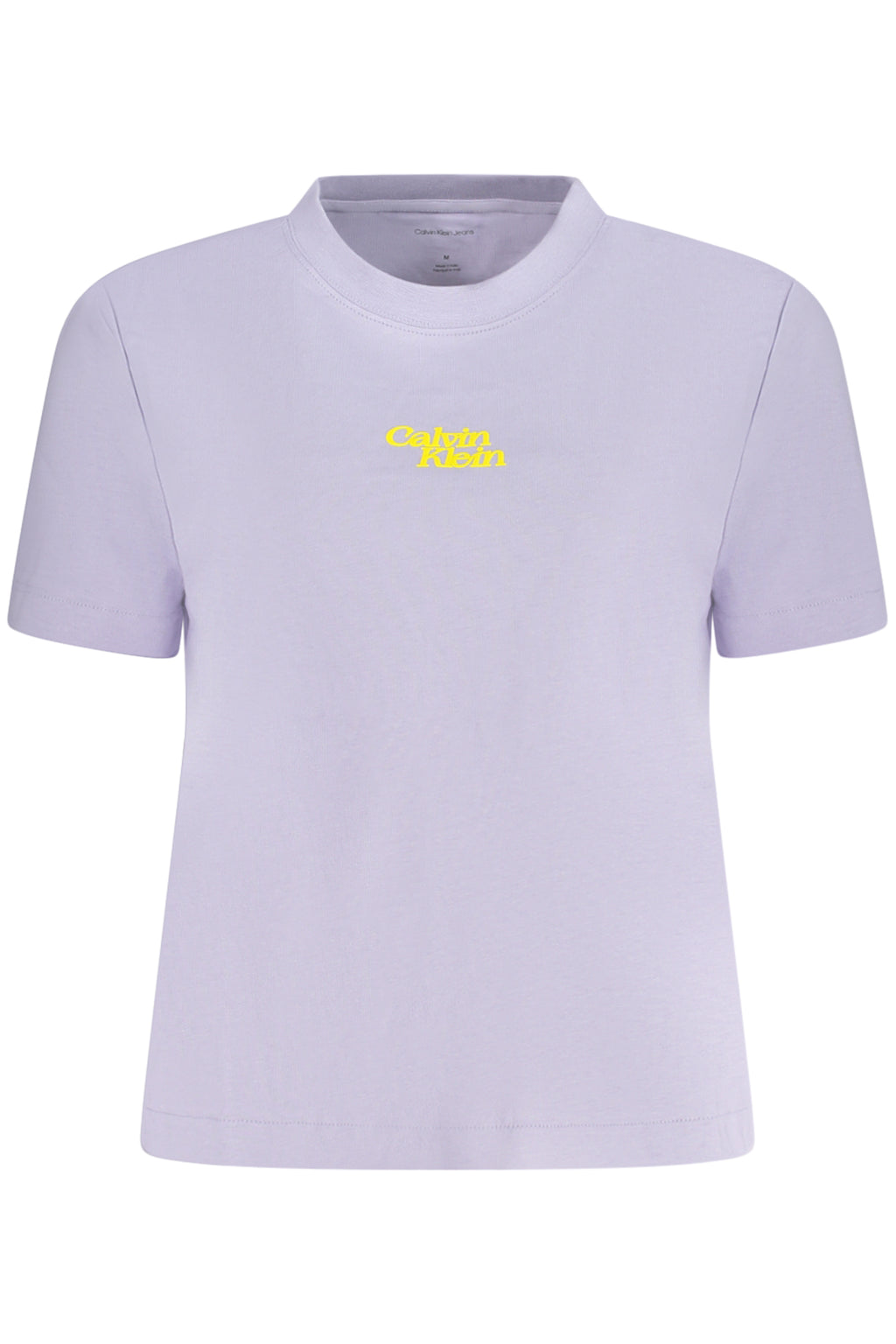 CAMISETA DE MANGA CORTA DE MUJER CALVIN KLEIN MORADA 