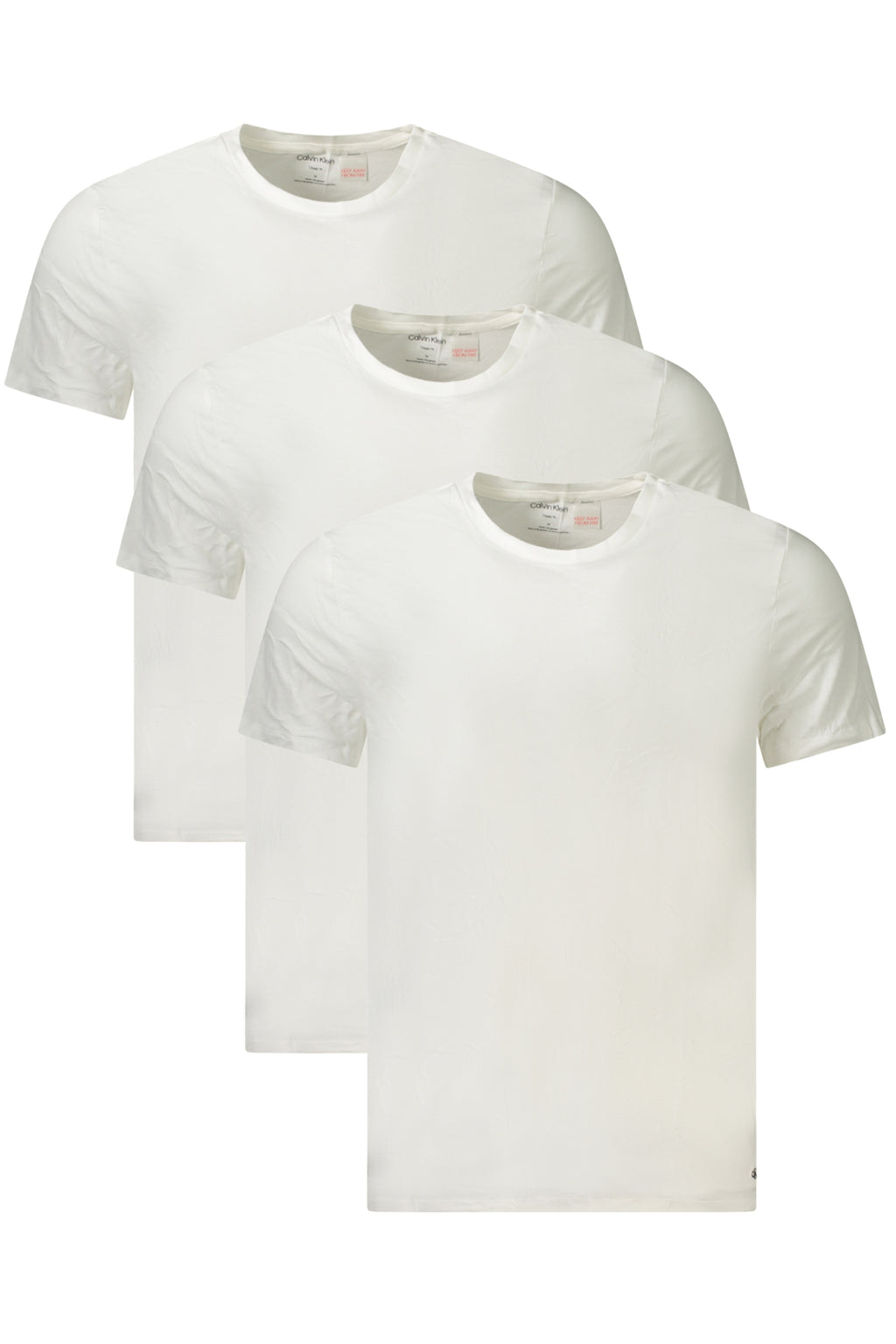 CAMISETA DE MANGA CORTA CALVIN KLEIN PARA HOMBRE BLANCA 