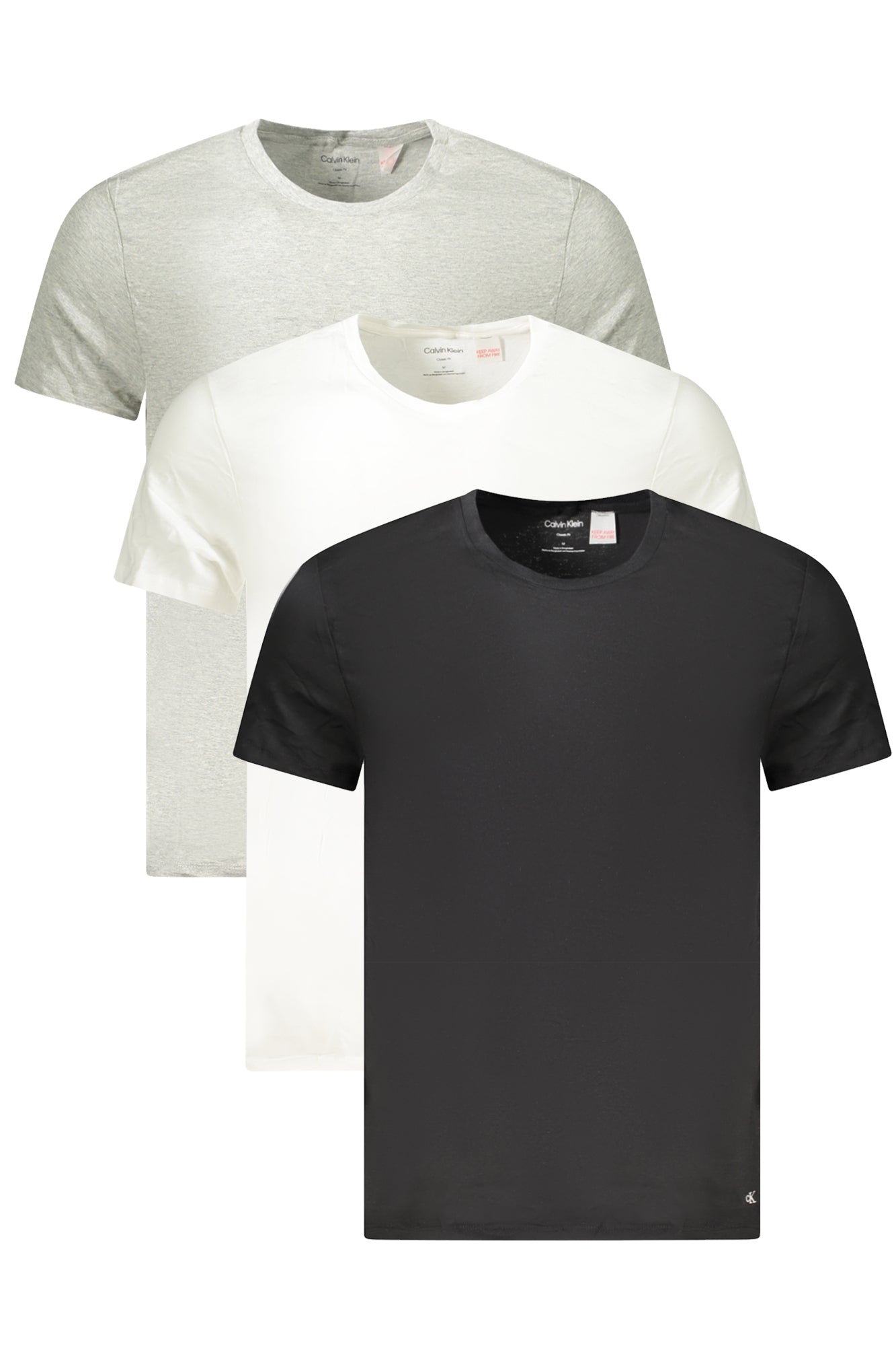 CAMISETA DE MANGA CORTA PARA HOMBRE DE CALVIN KLEIN GRIS 