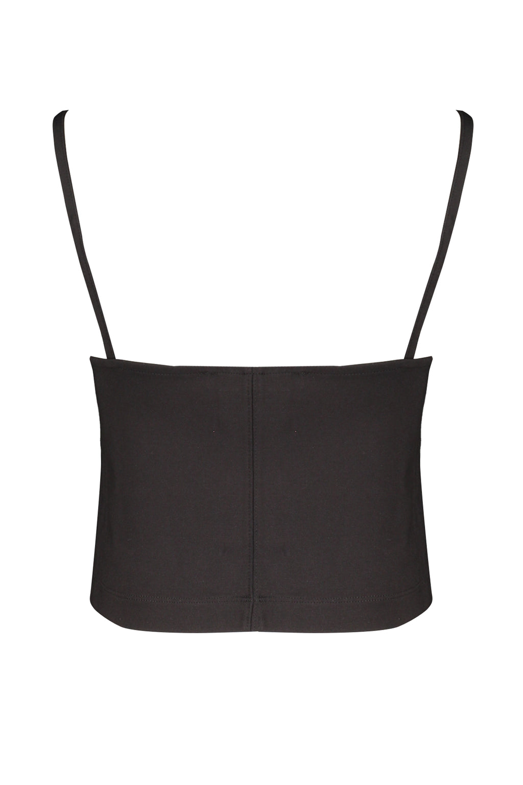 CALVIN KLEIN TOP NEGRO DE MUJER 