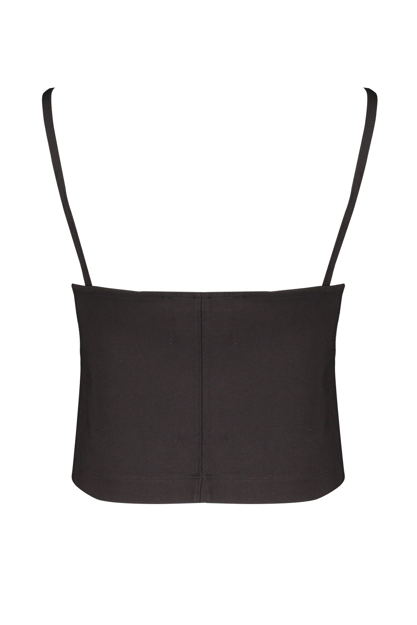 CALVIN KLEIN TOP NEGRO DE MUJER 