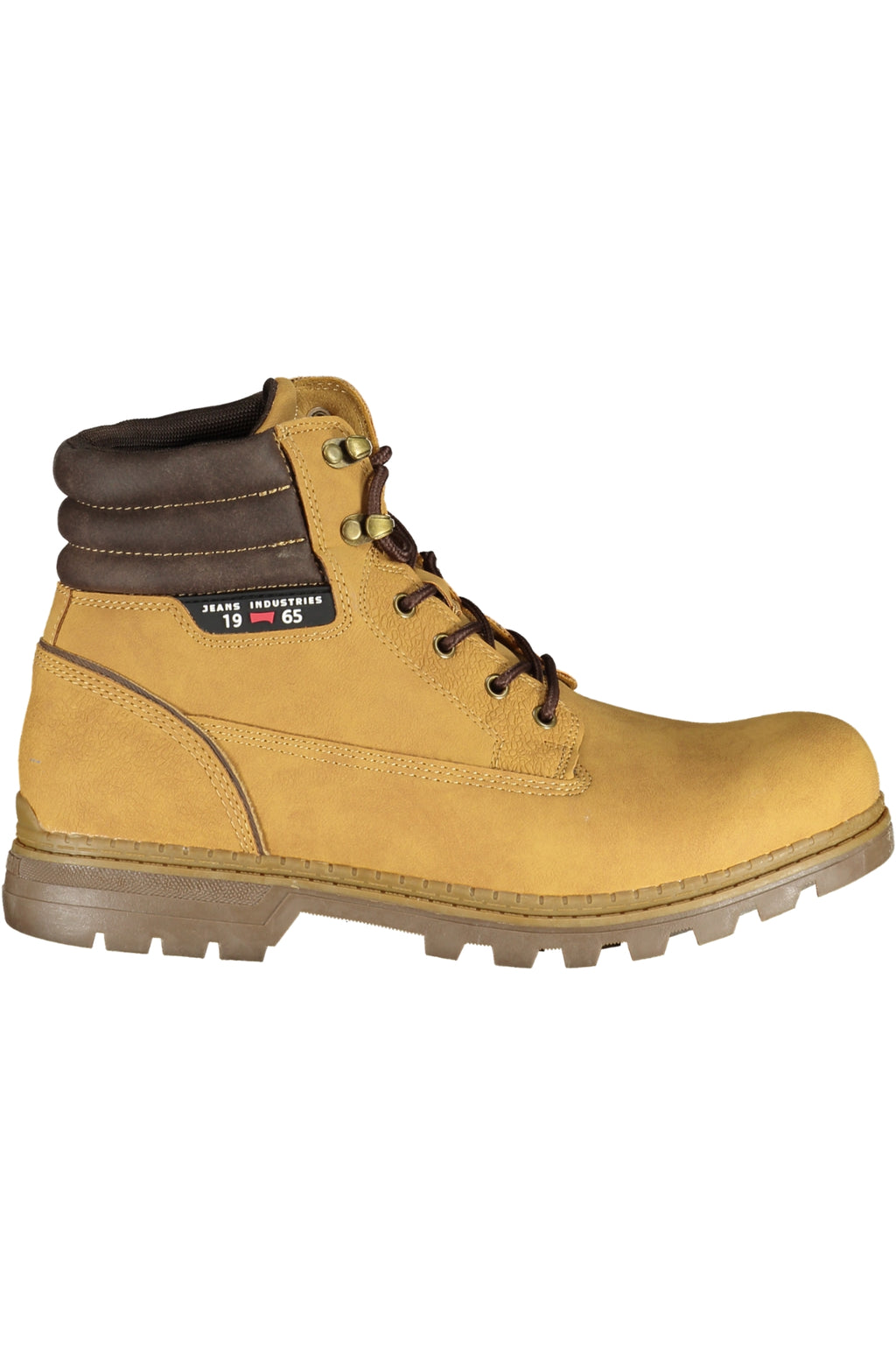 BOTA CARRERA AMARILLA PARA HOMBRE 