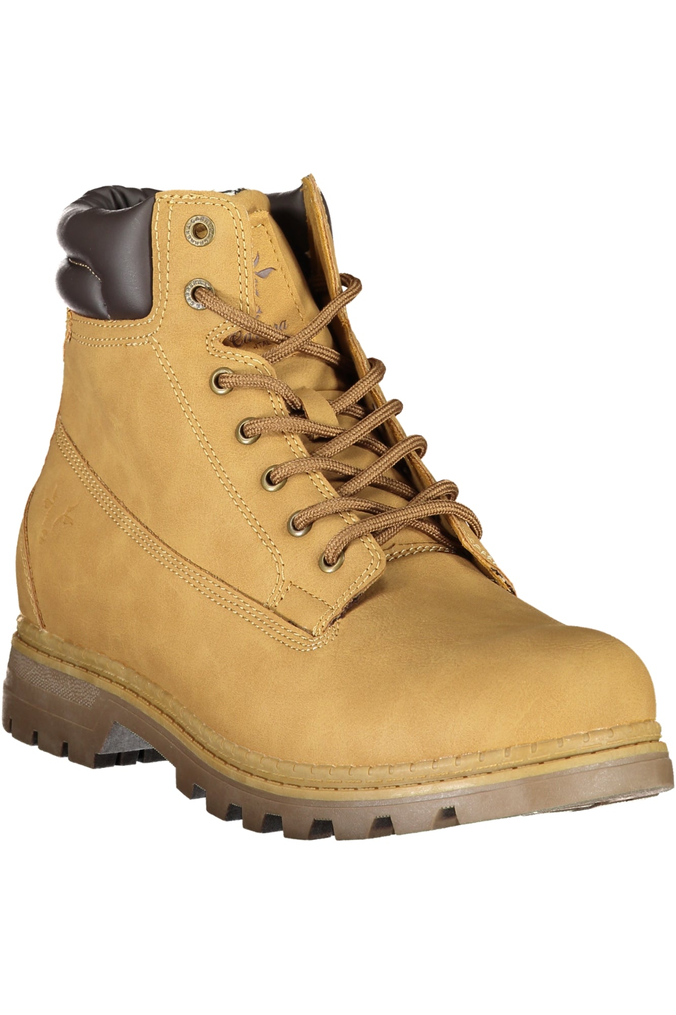 BOTA CARRERA AMARILLA PARA HOMBRE 