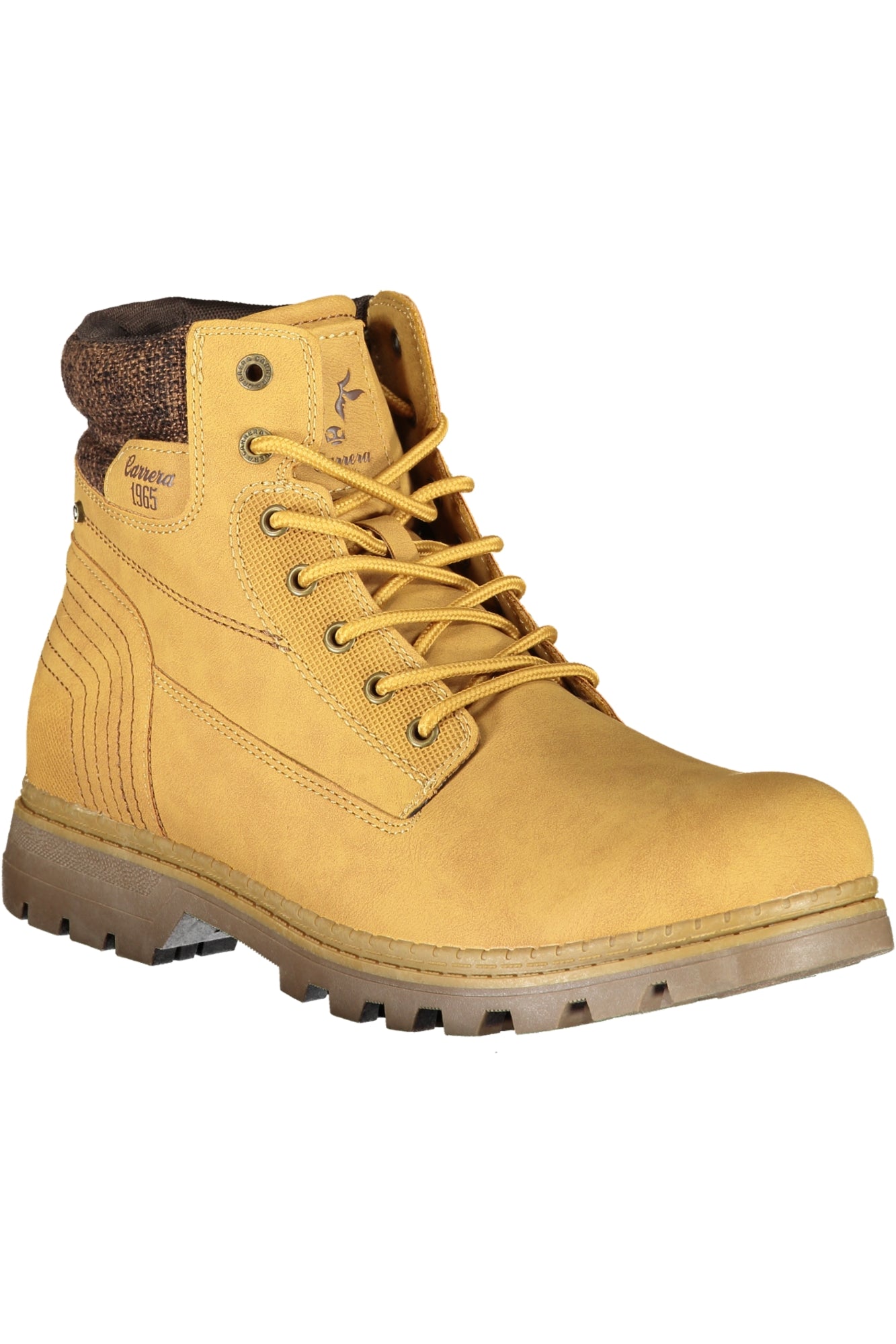 BOTA CARRERA AMARILLA PARA HOMBRE 