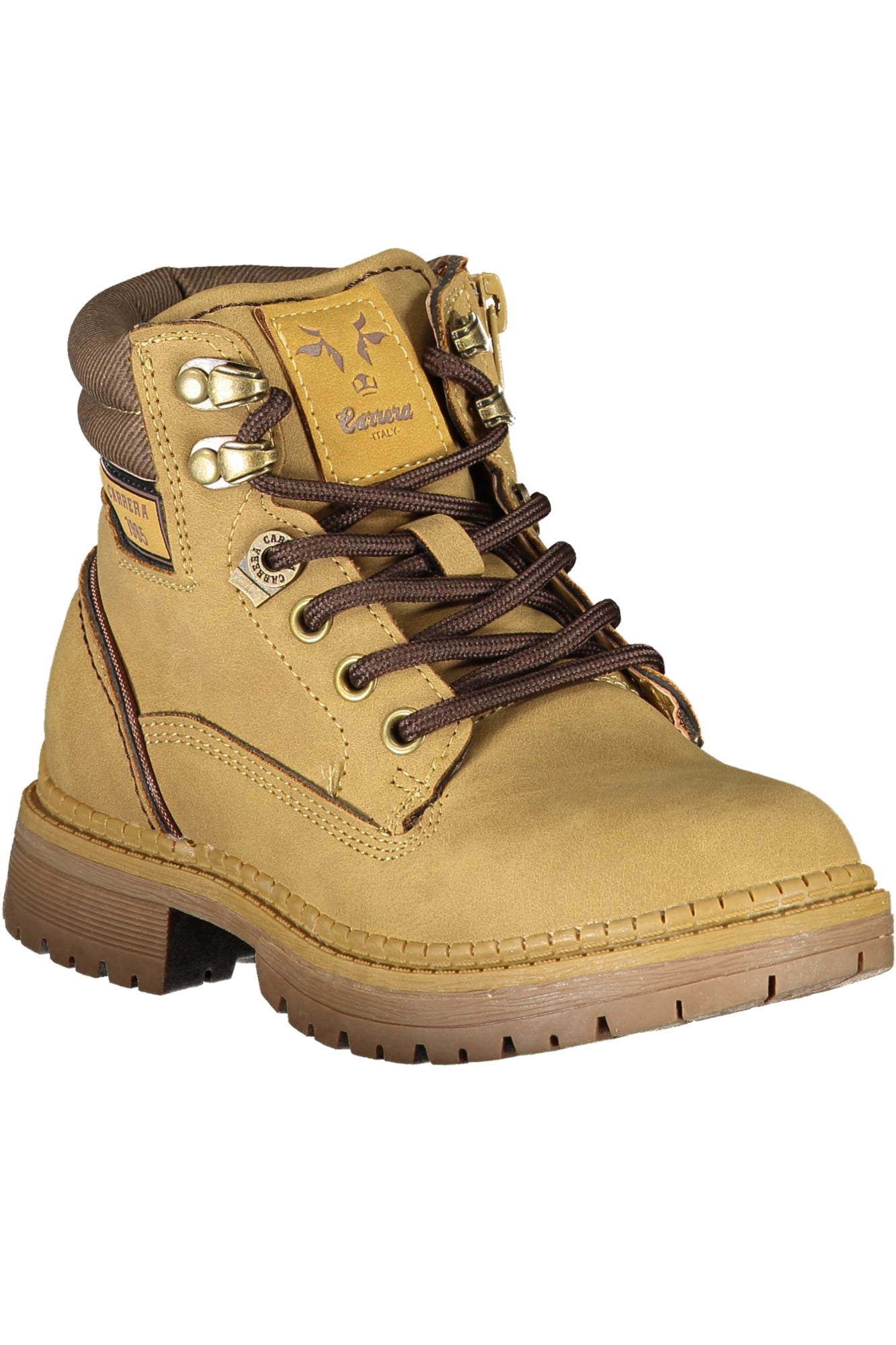 BOTA CARRERA AMARILLA PARA HOMBRE 
