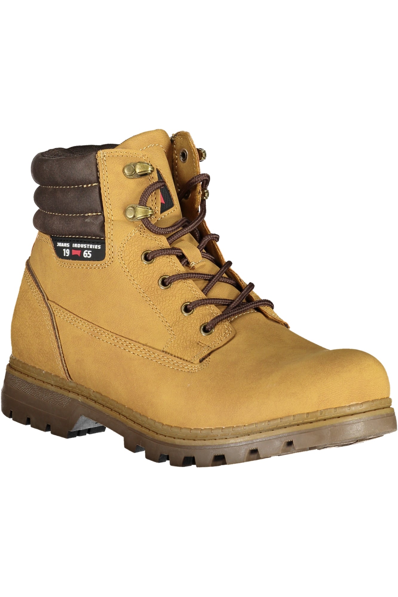 BOTA CARRERA AMARILLA PARA HOMBRE 