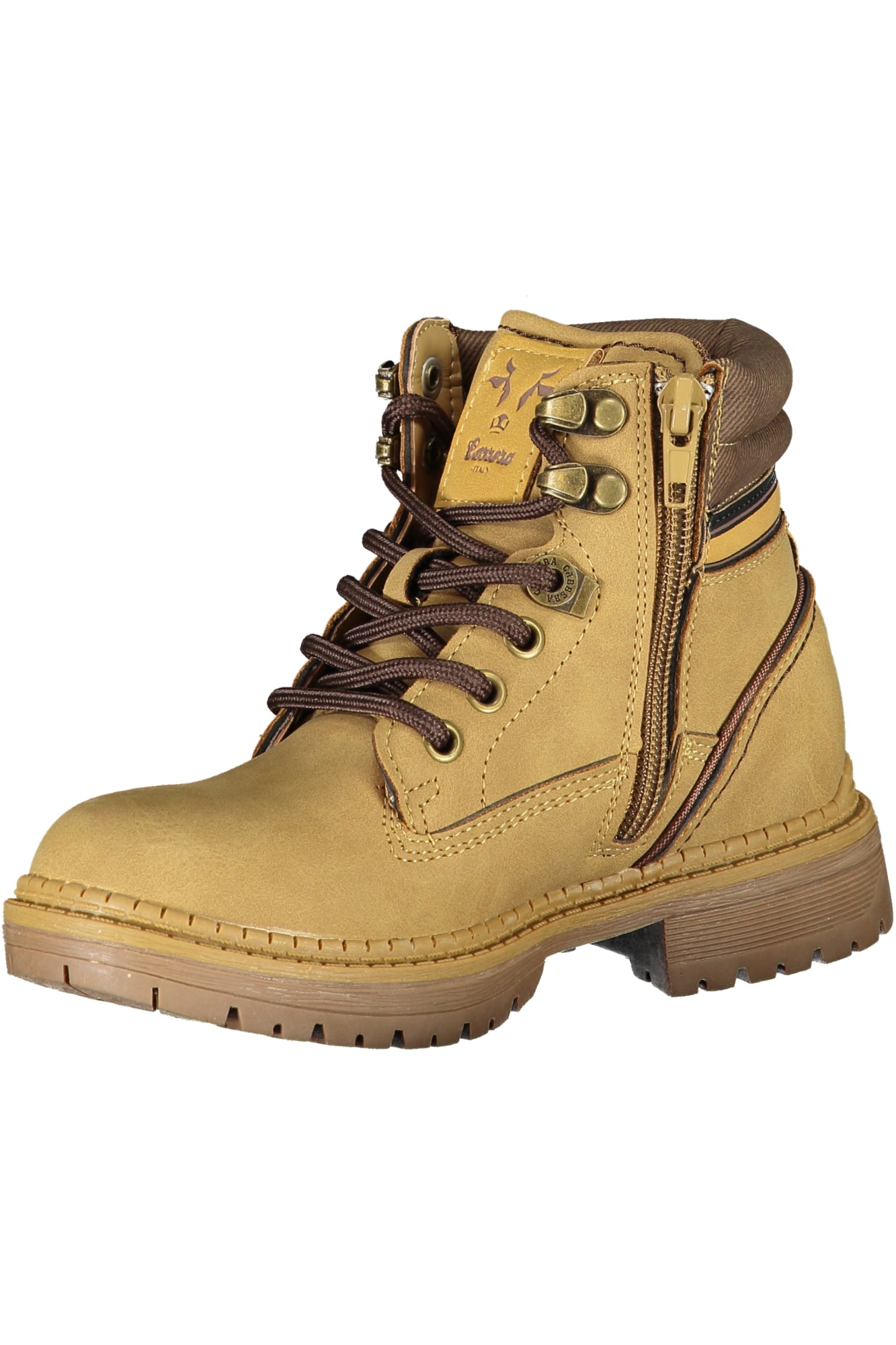 BOTA CARRERA AMARILLA PARA HOMBRE 