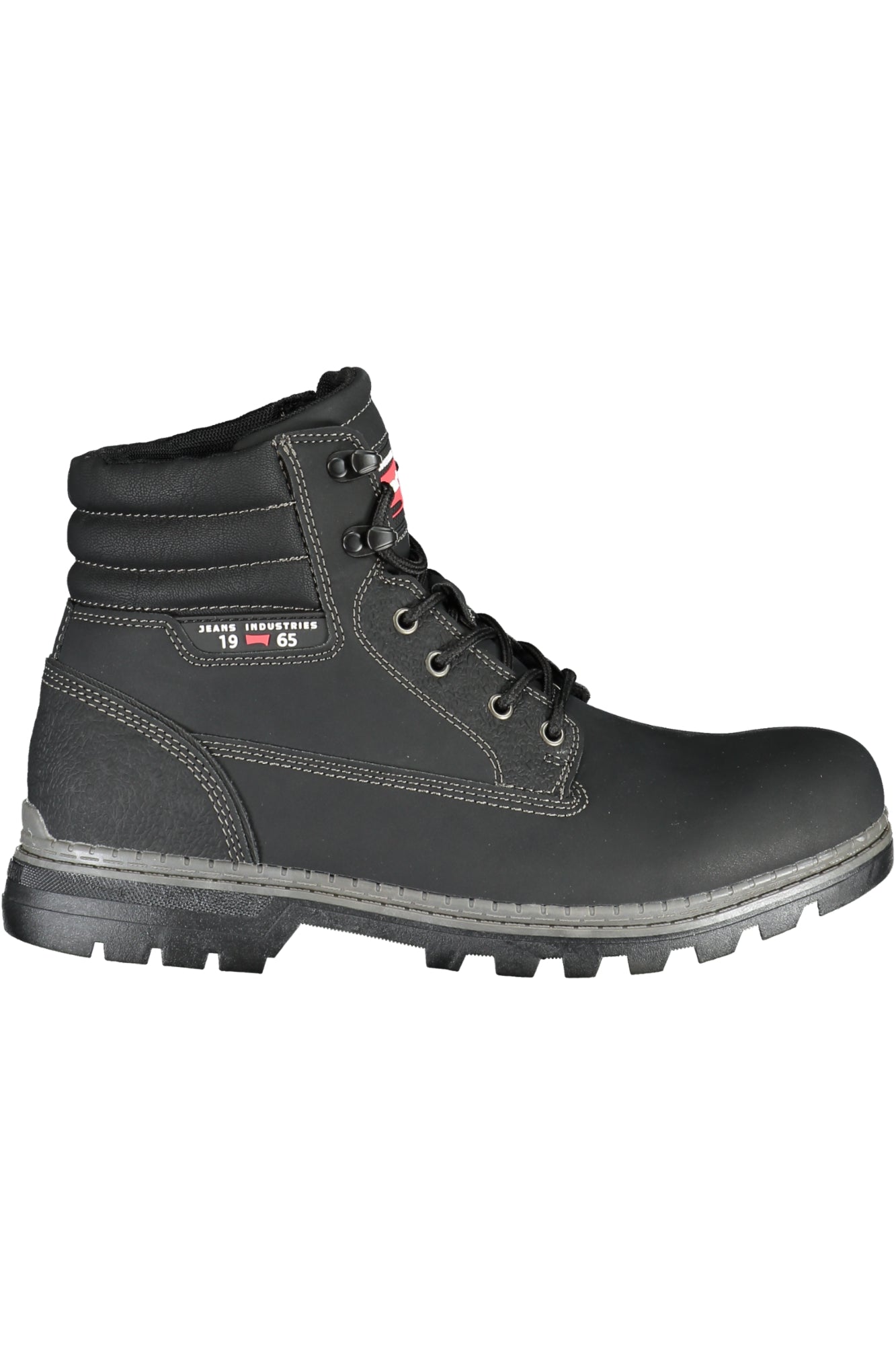 BOTA NEGRA DE HOMBRE CARRERA 