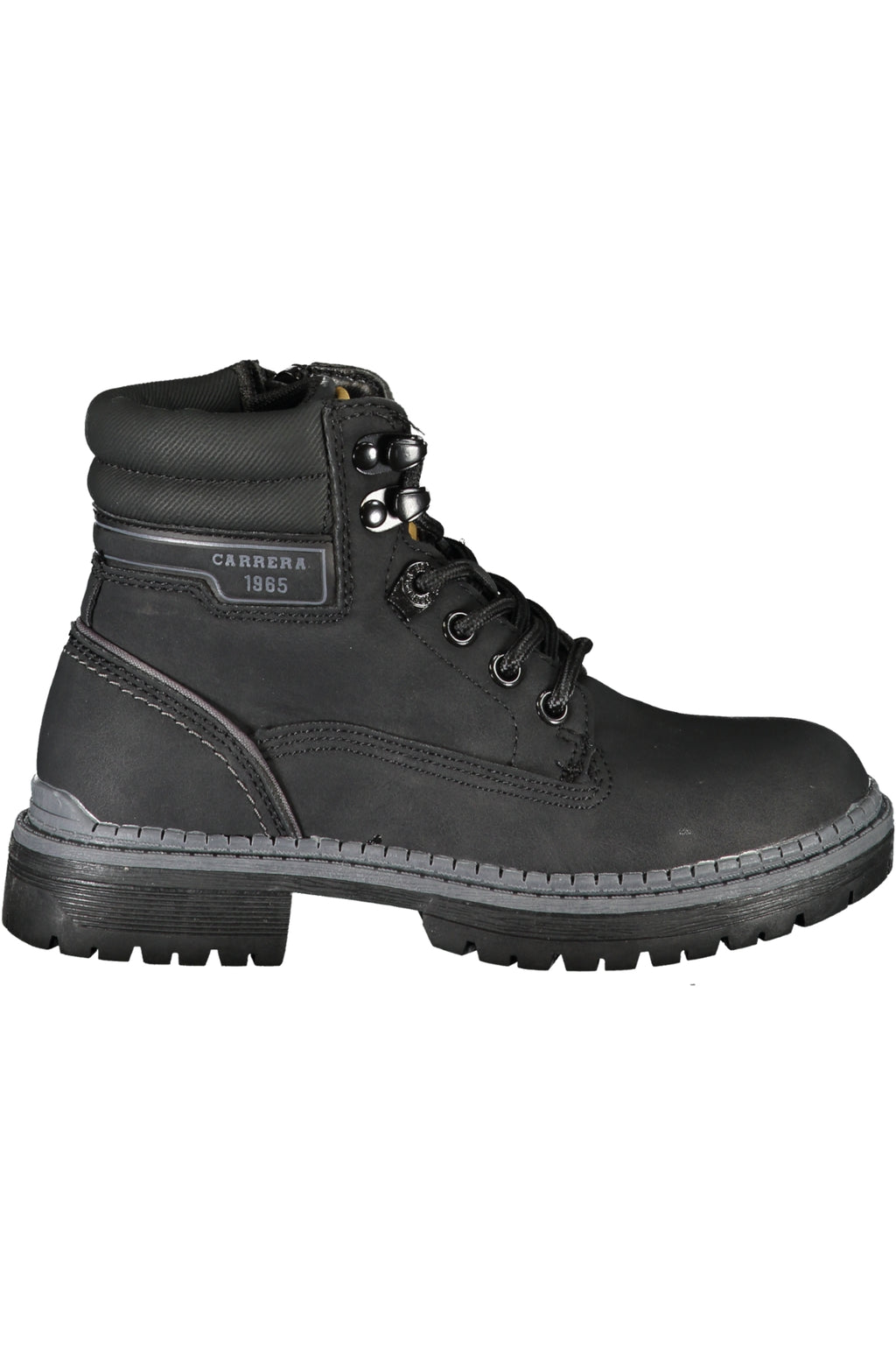 BOTA NEGRA DE HOMBRE CARRERA 