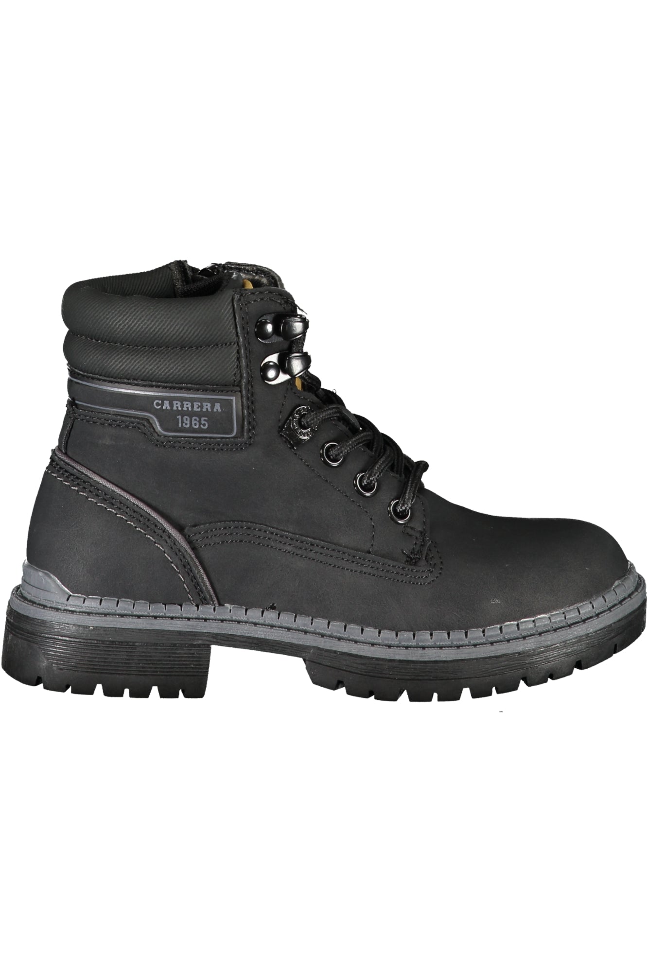 BOTA NEGRA DE HOMBRE CARRERA 