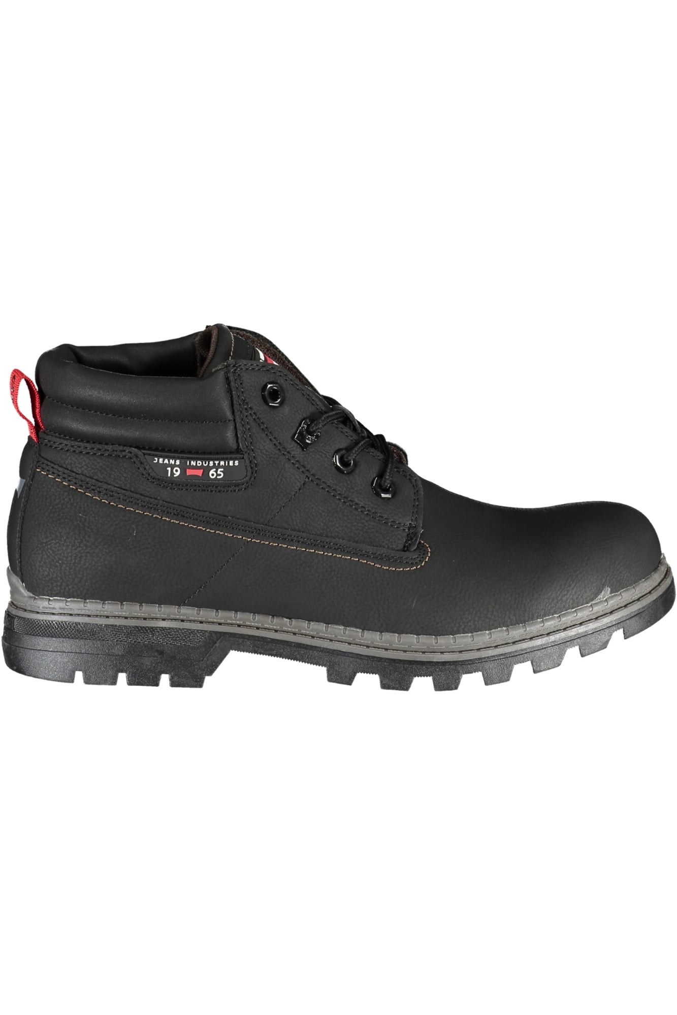 BOTA NEGRA DE HOMBRE CARRERA 