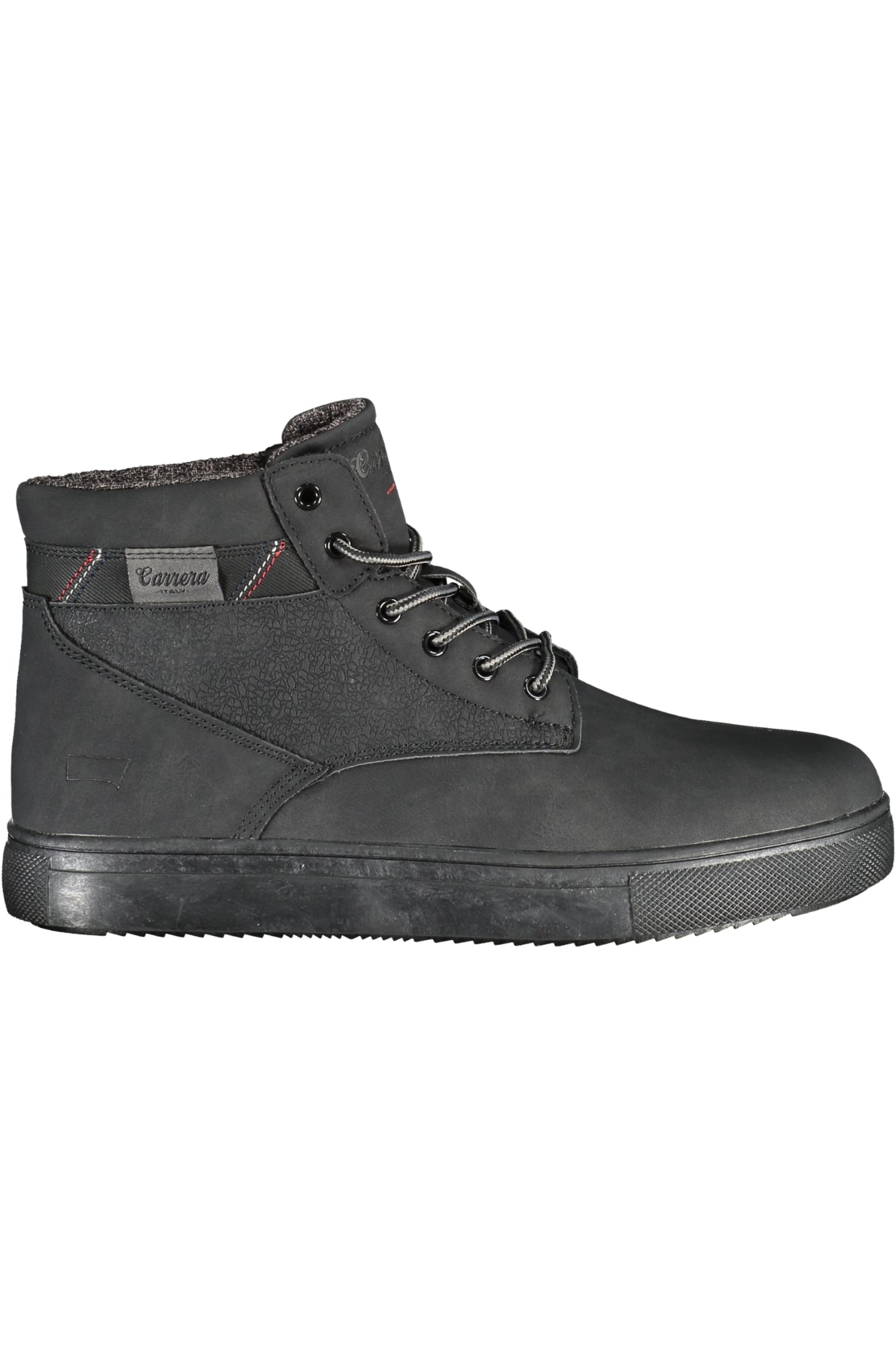 BOTA NEGRA DE HOMBRE CARRERA 