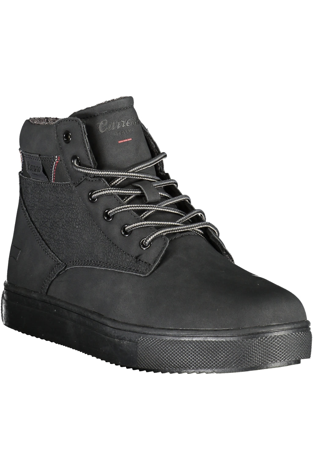 BOTA NEGRA DE HOMBRE CARRERA 