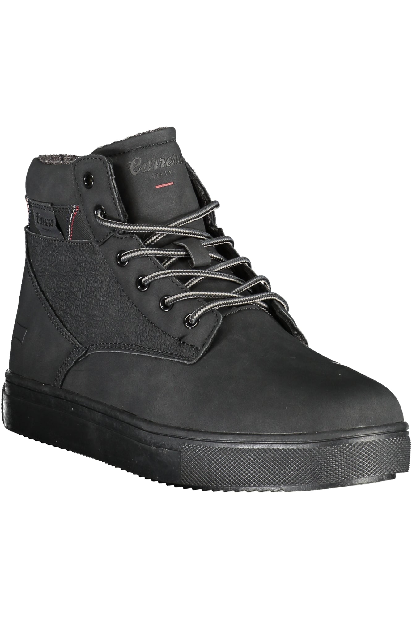 BOTA NEGRA DE HOMBRE CARRERA 