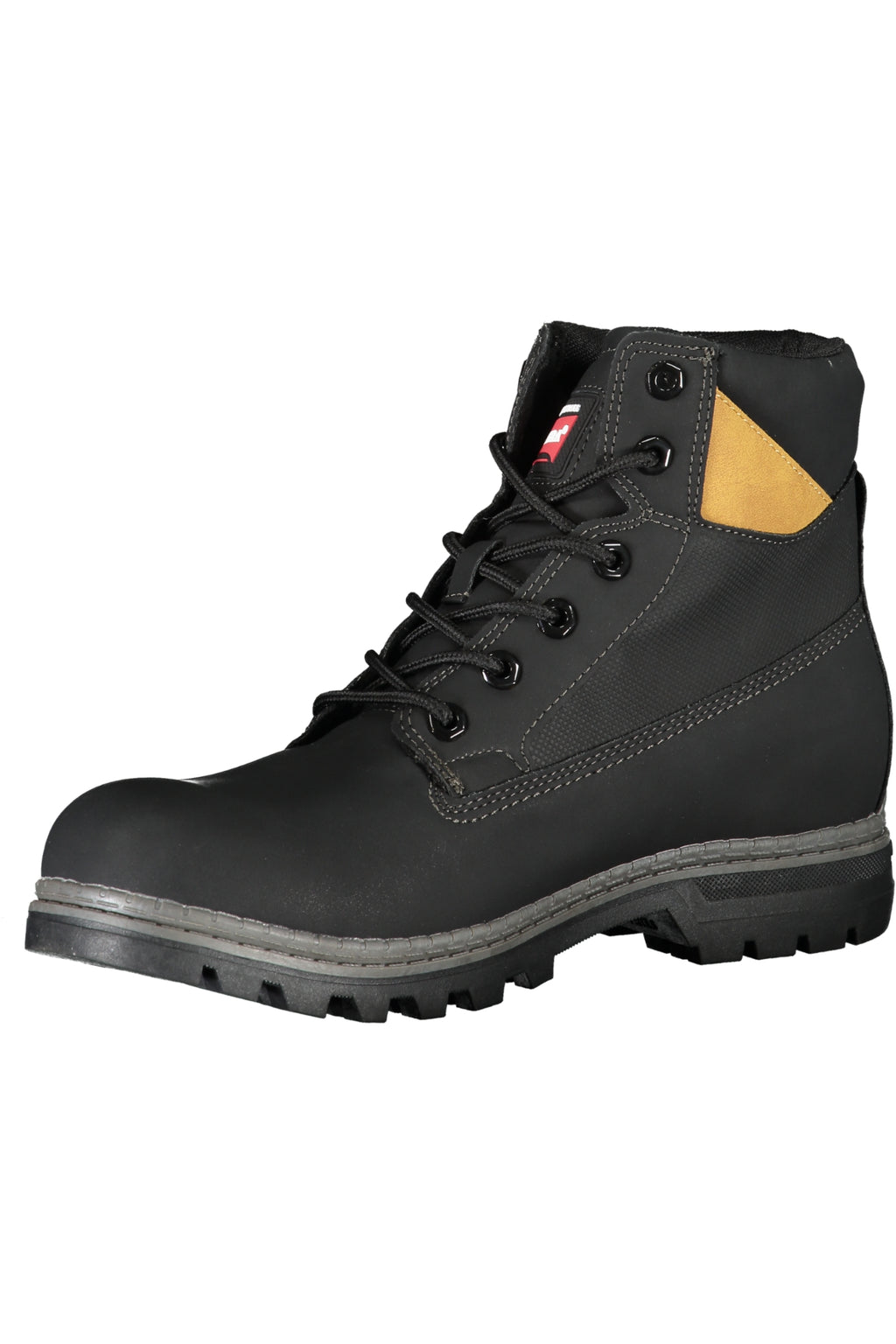 BOTA NEGRA DE HOMBRE CARRERA 